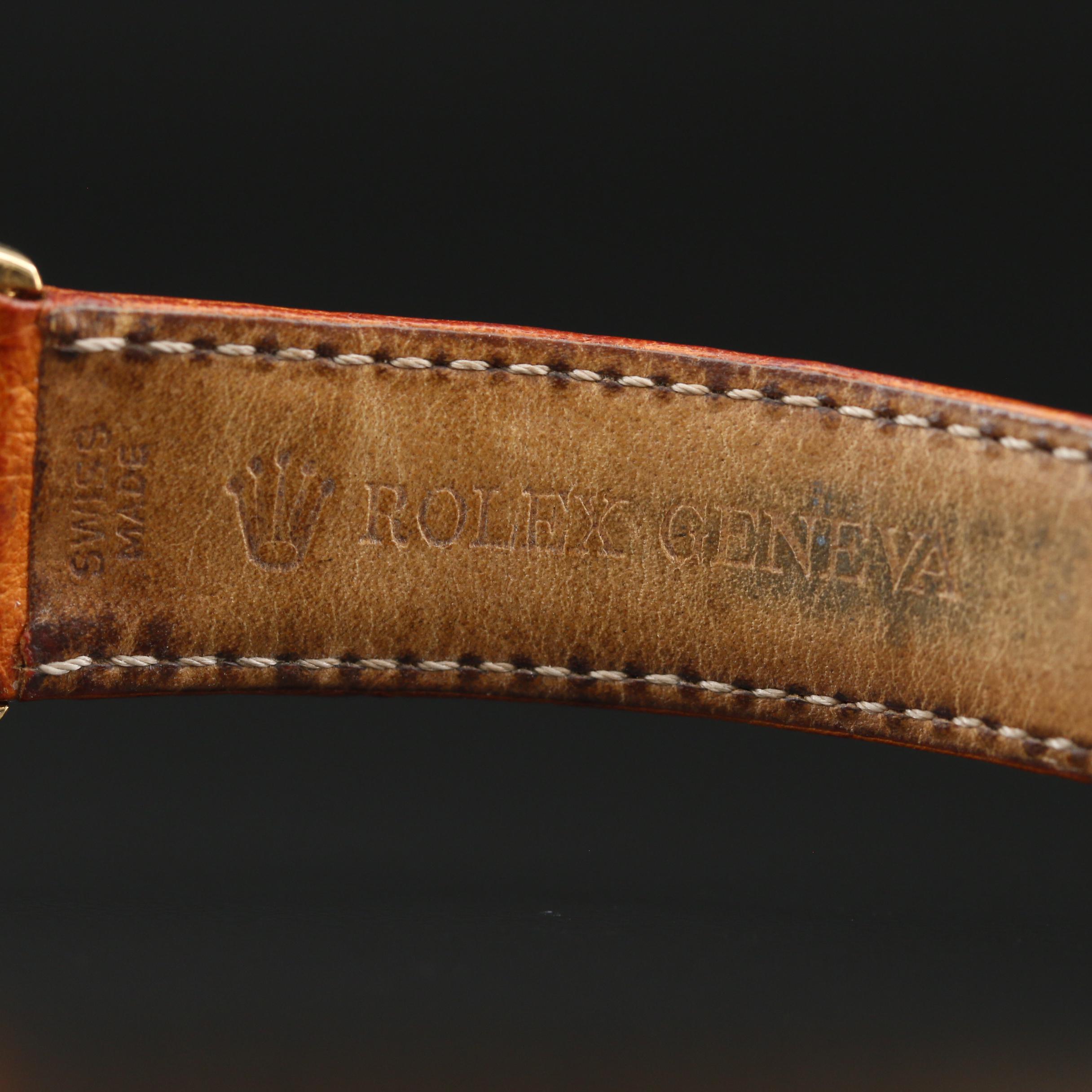 1991 Rolex Cellini 18K Yellow Gold Quartz Watch