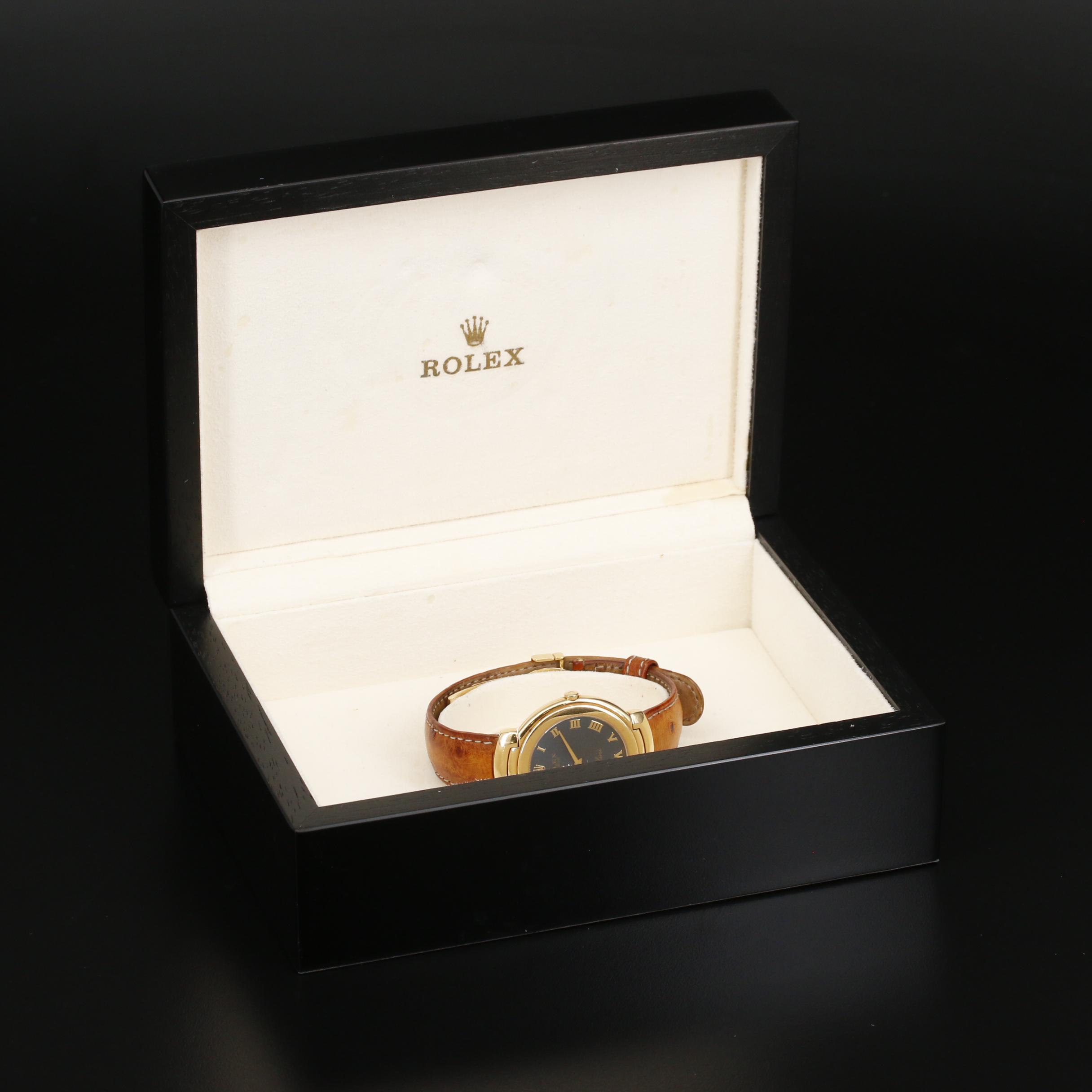 1991 Rolex Cellini 18K Yellow Gold Quartz Watch