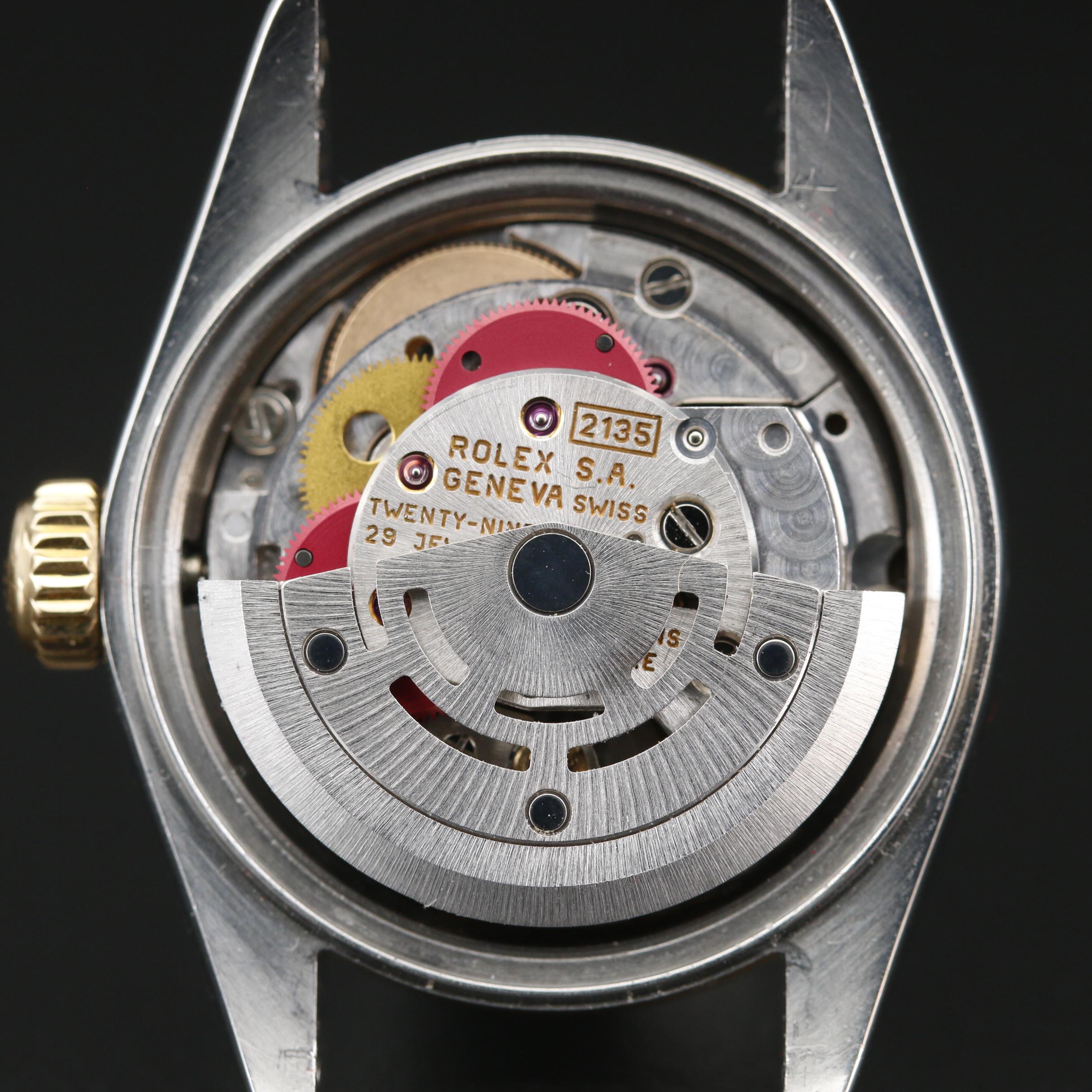 1995 Rolex "Datejust" Stainless Steel and 18K Automatic Watch