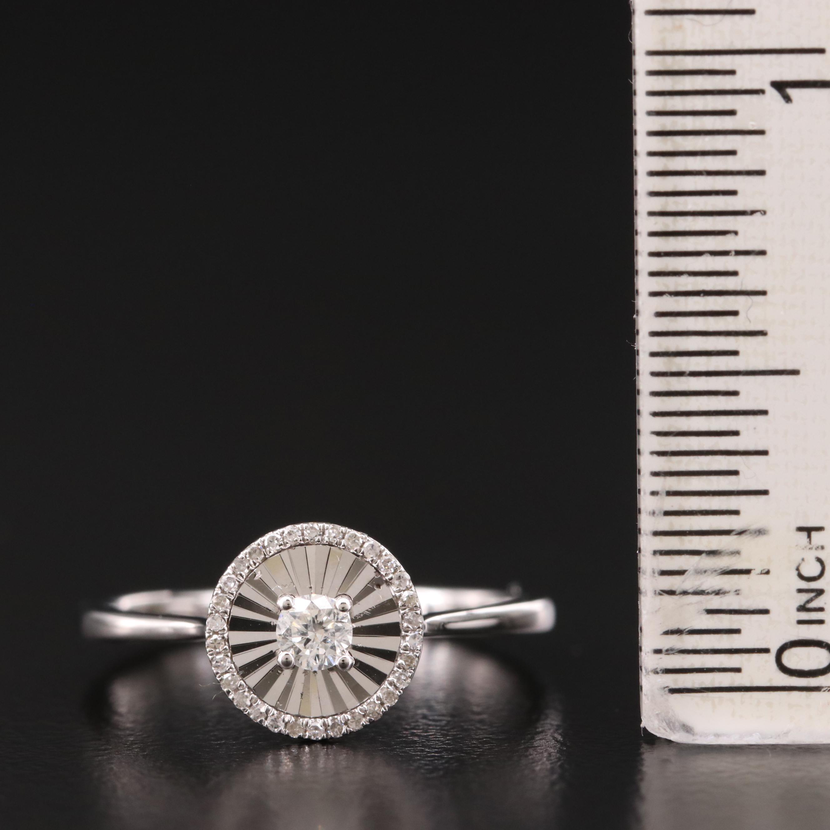 14K Gold Diamond Ring