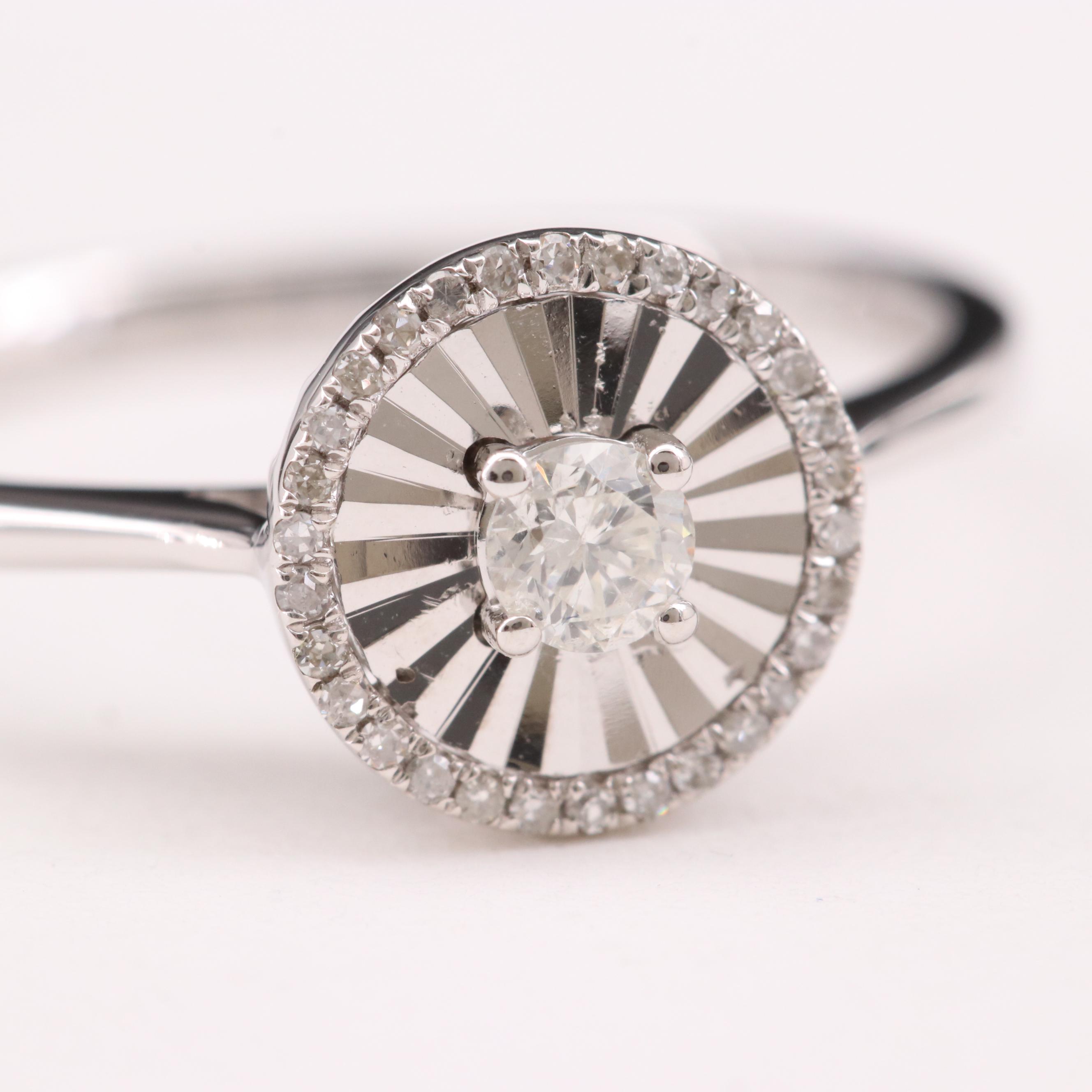 14K Gold Diamond Ring