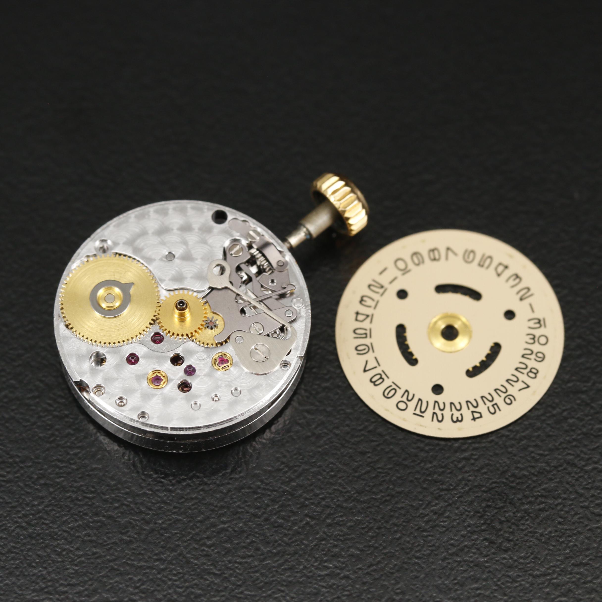 1982 Rolex Datejust 18K Bark Finished Gold and Diamond Automatic Watch