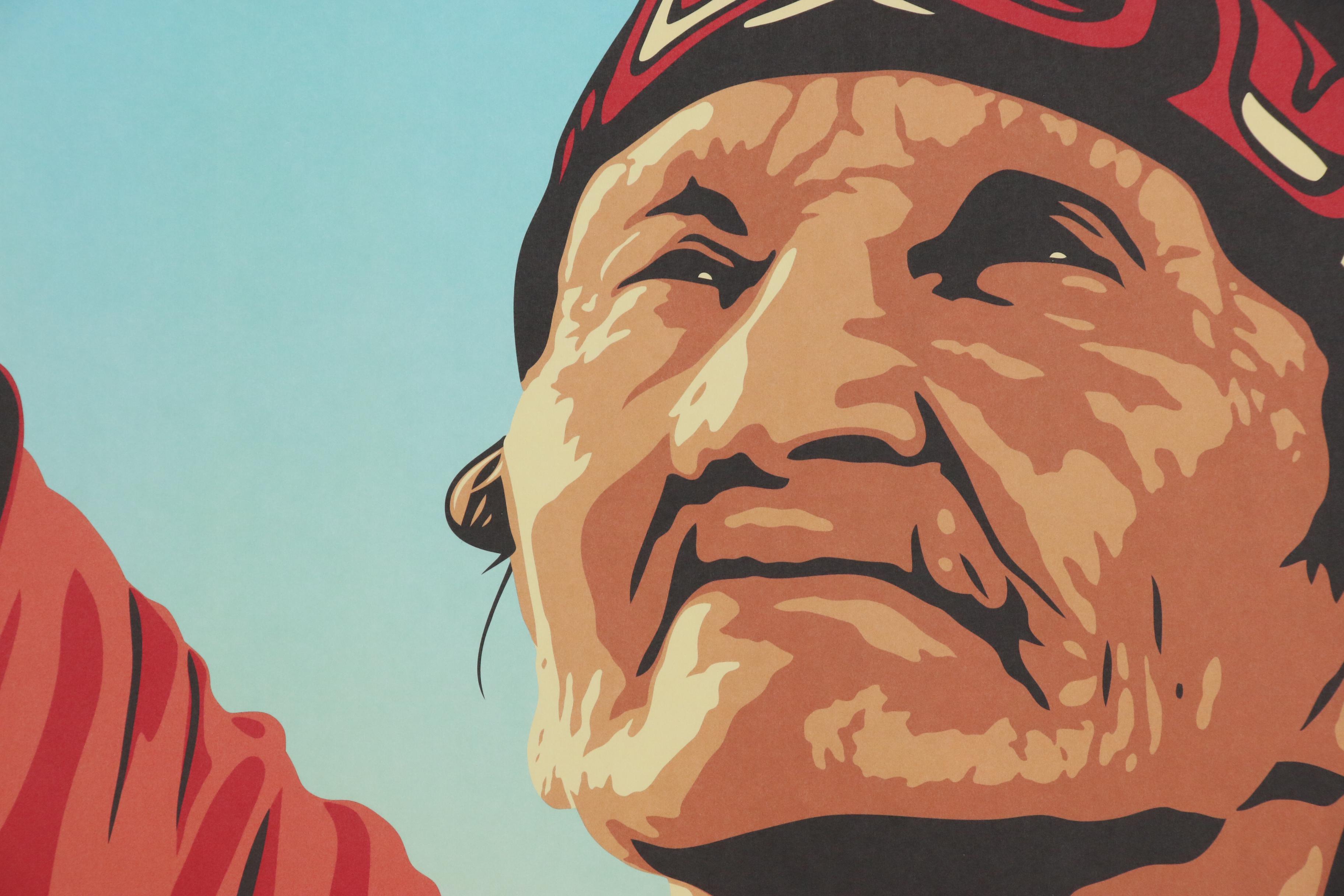 Offset Print Poster after Ernesto Yerena "We the Resilient", 21st Century