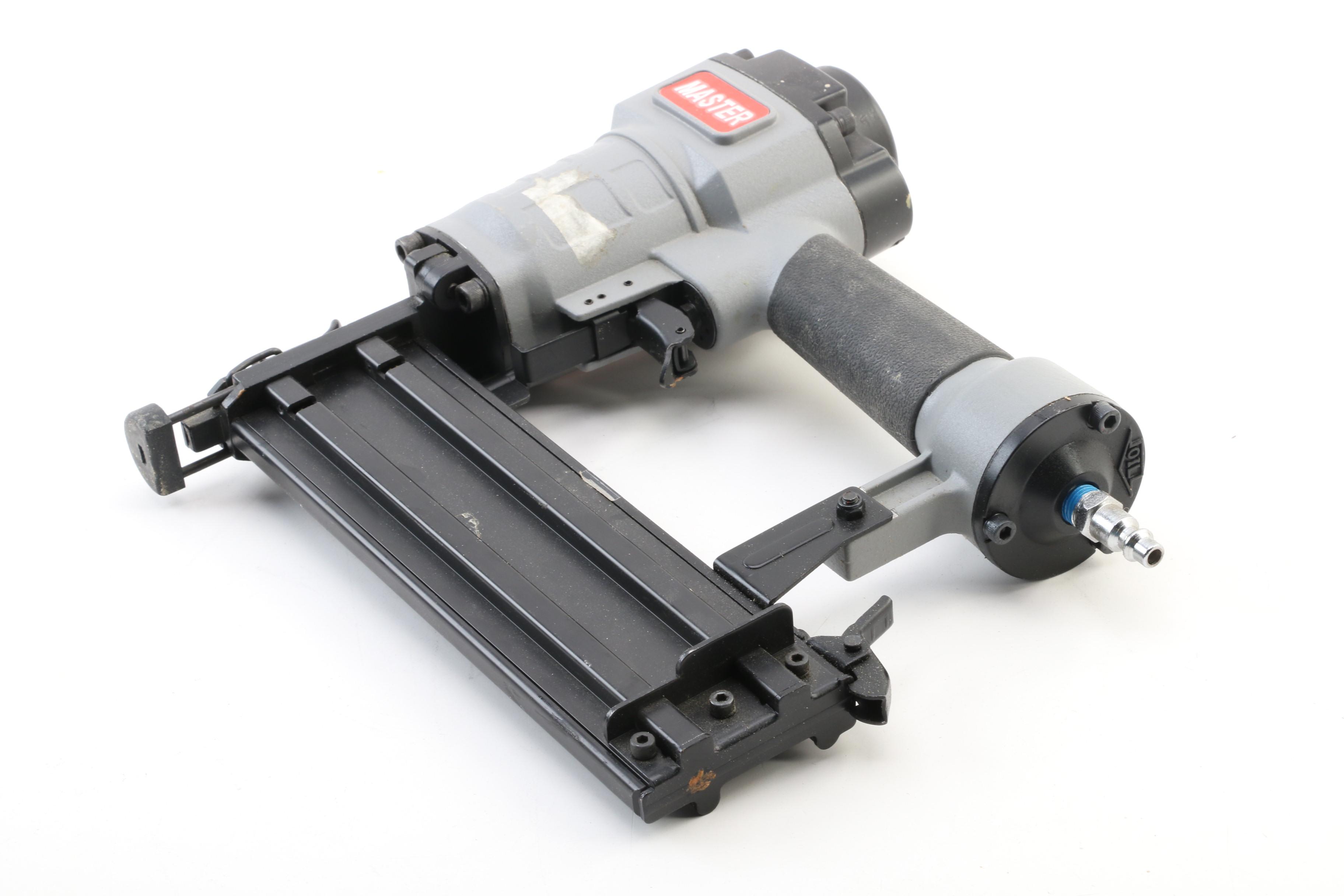 Master Fasteners Nail Gun, Porter Cable Laminate Trimmer