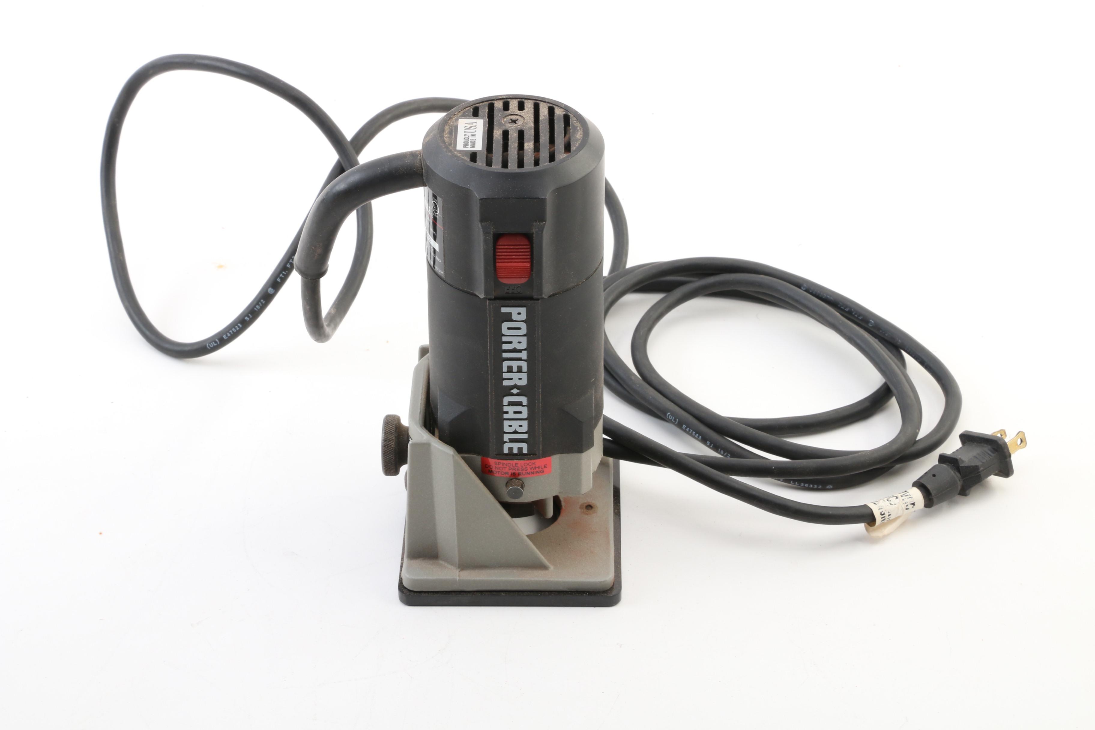 Master Fasteners Nail Gun, Porter Cable Laminate Trimmer