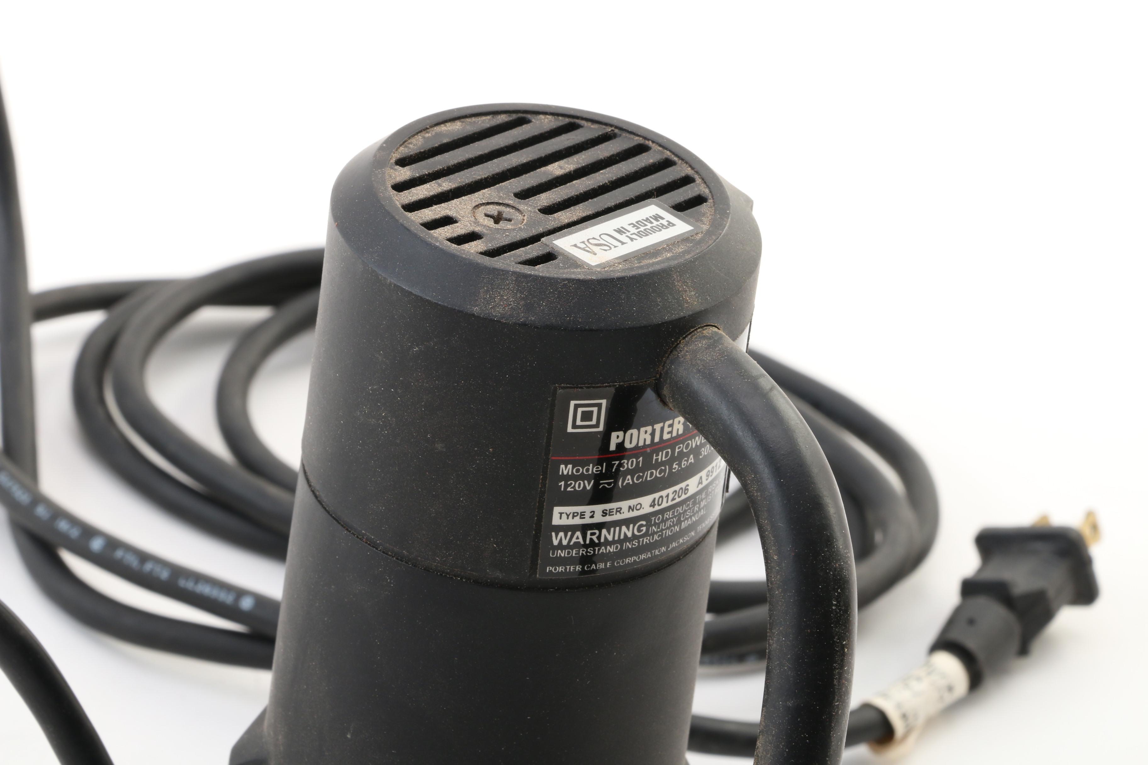 Master Fasteners Nail Gun, Porter Cable Laminate Trimmer