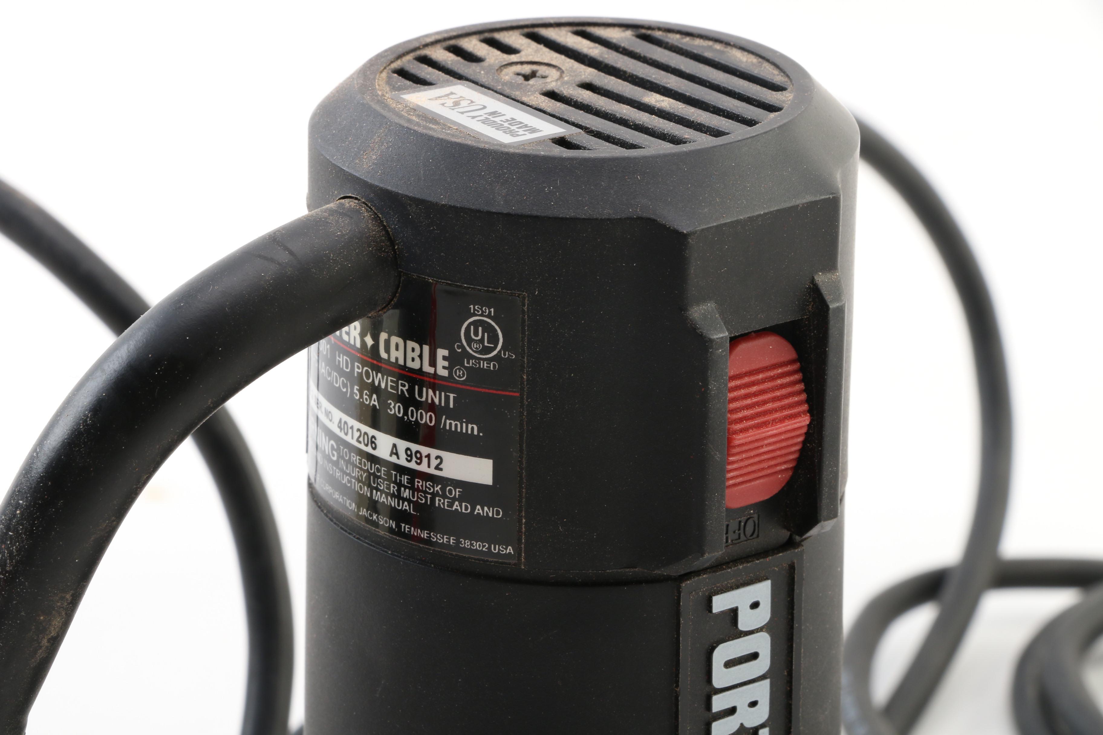 Master Fasteners Nail Gun, Porter Cable Laminate Trimmer