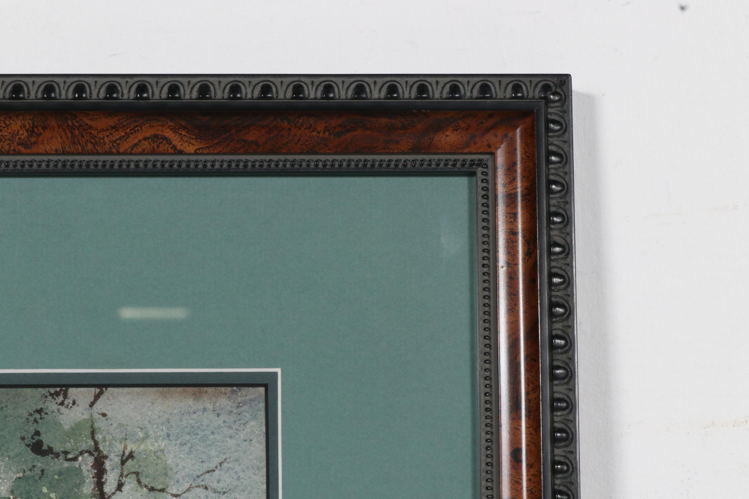 Hazel Paden Watercolor Painting "Nightfall", 1956