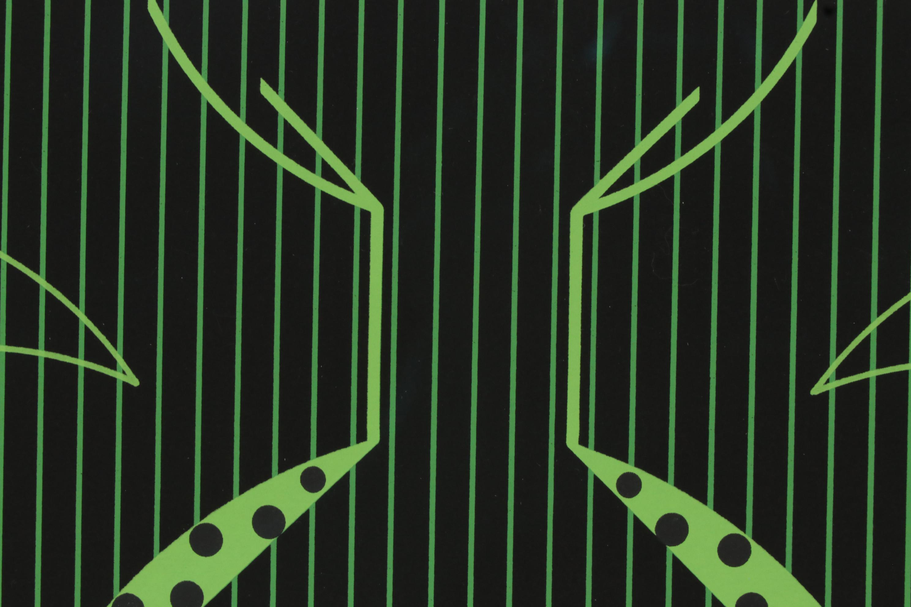 Charley Harper Serigraph "Frog Eat Frog", circa 1977