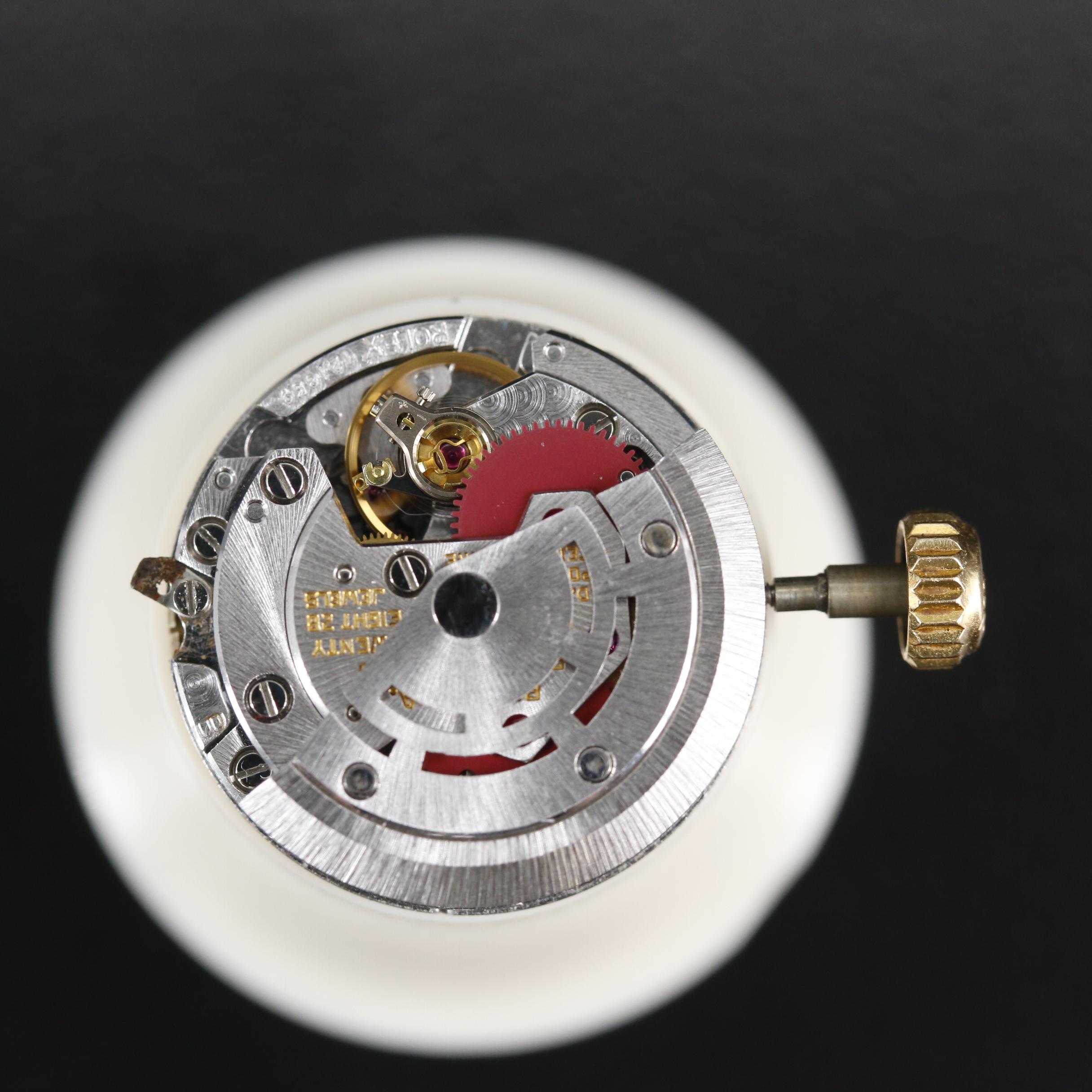 1982 Rolex Datejust 18K Bark Finished Gold and Diamond Automatic Watch