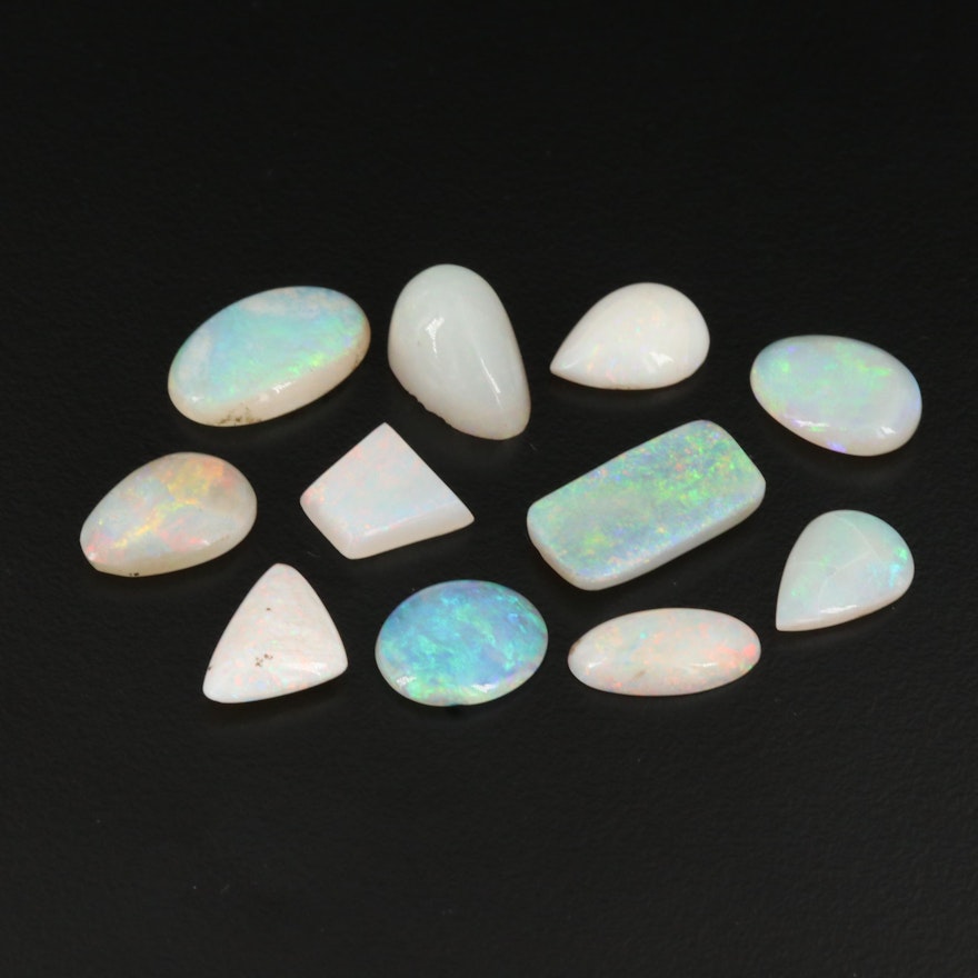 Loose 33.67 CTW Opal Cabochons and Tablets