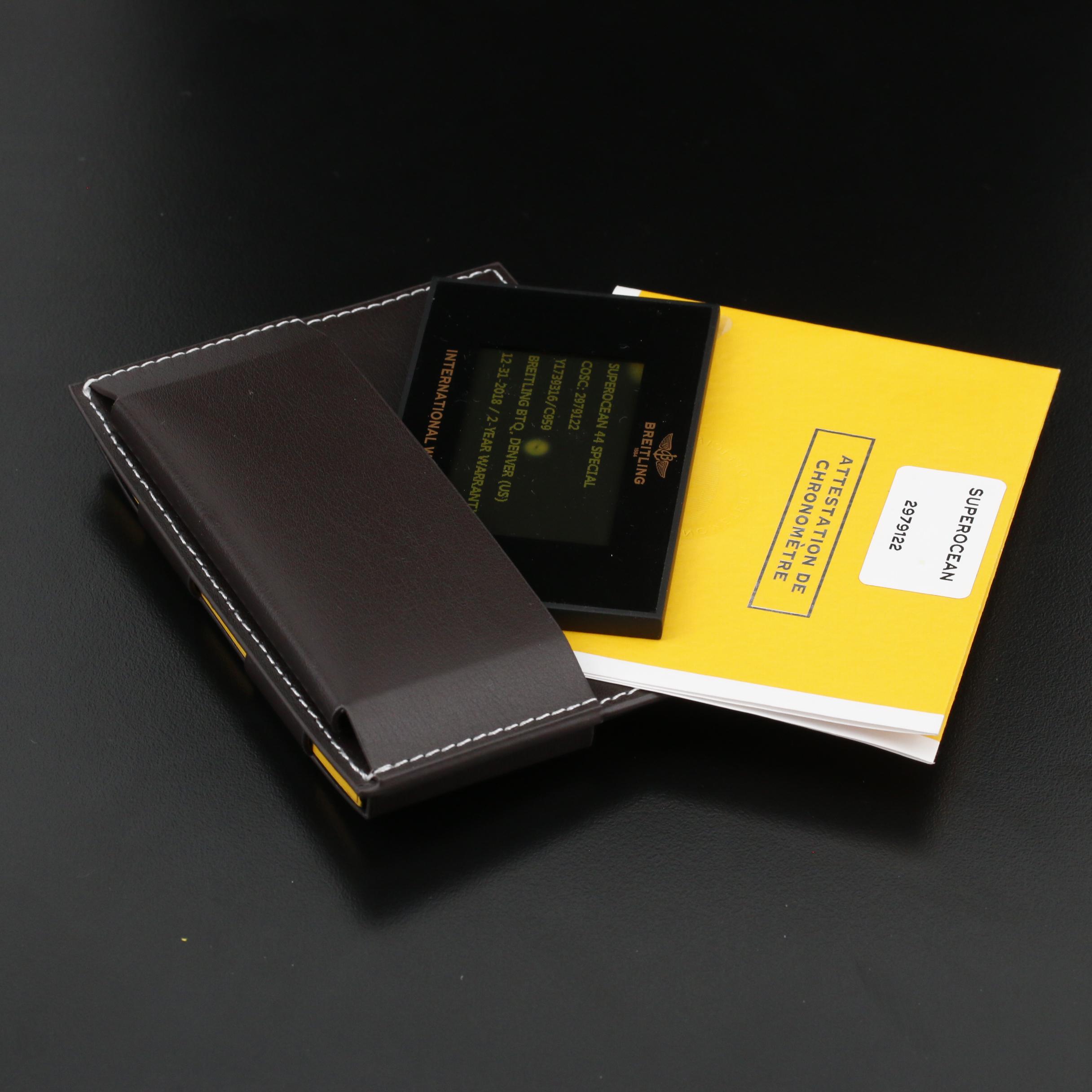 Breitling SuperOcean 44 Special Stainless Steel and Ceramic Automatic Watch