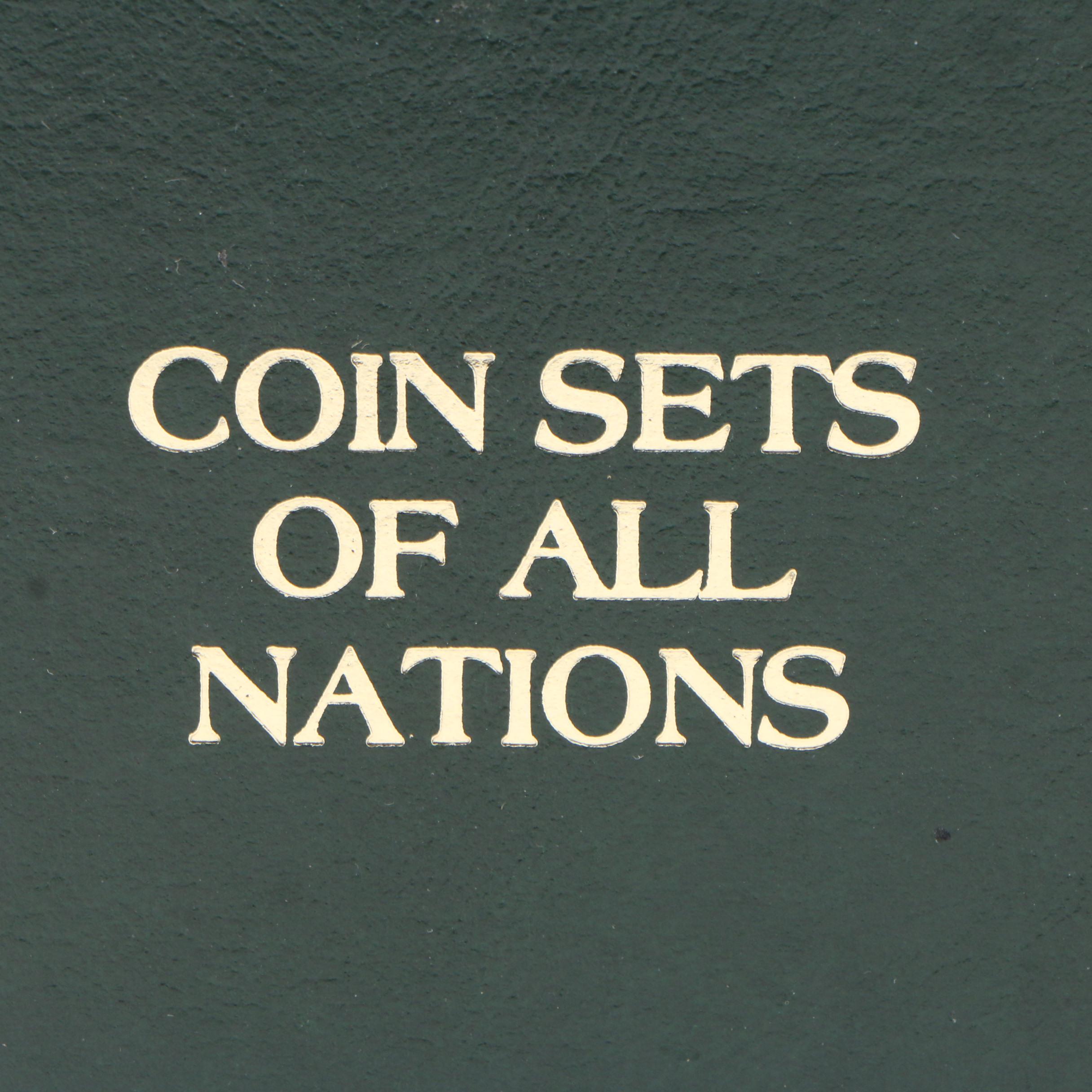 Franklin Mint "Coin Sets of All Nations" with Stamps Volumes 1–3