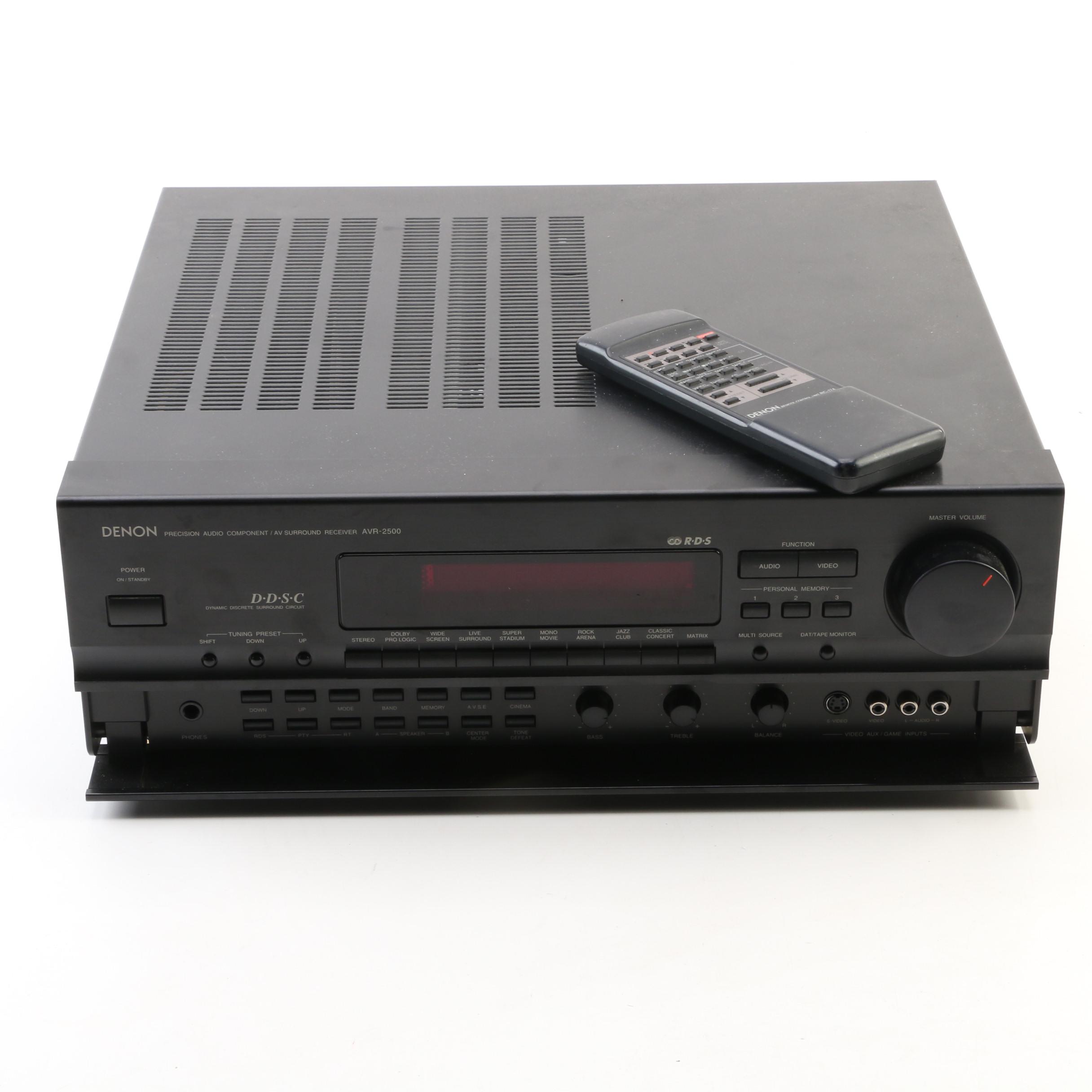 Denon AVR-2500 Surround Sound Receiver