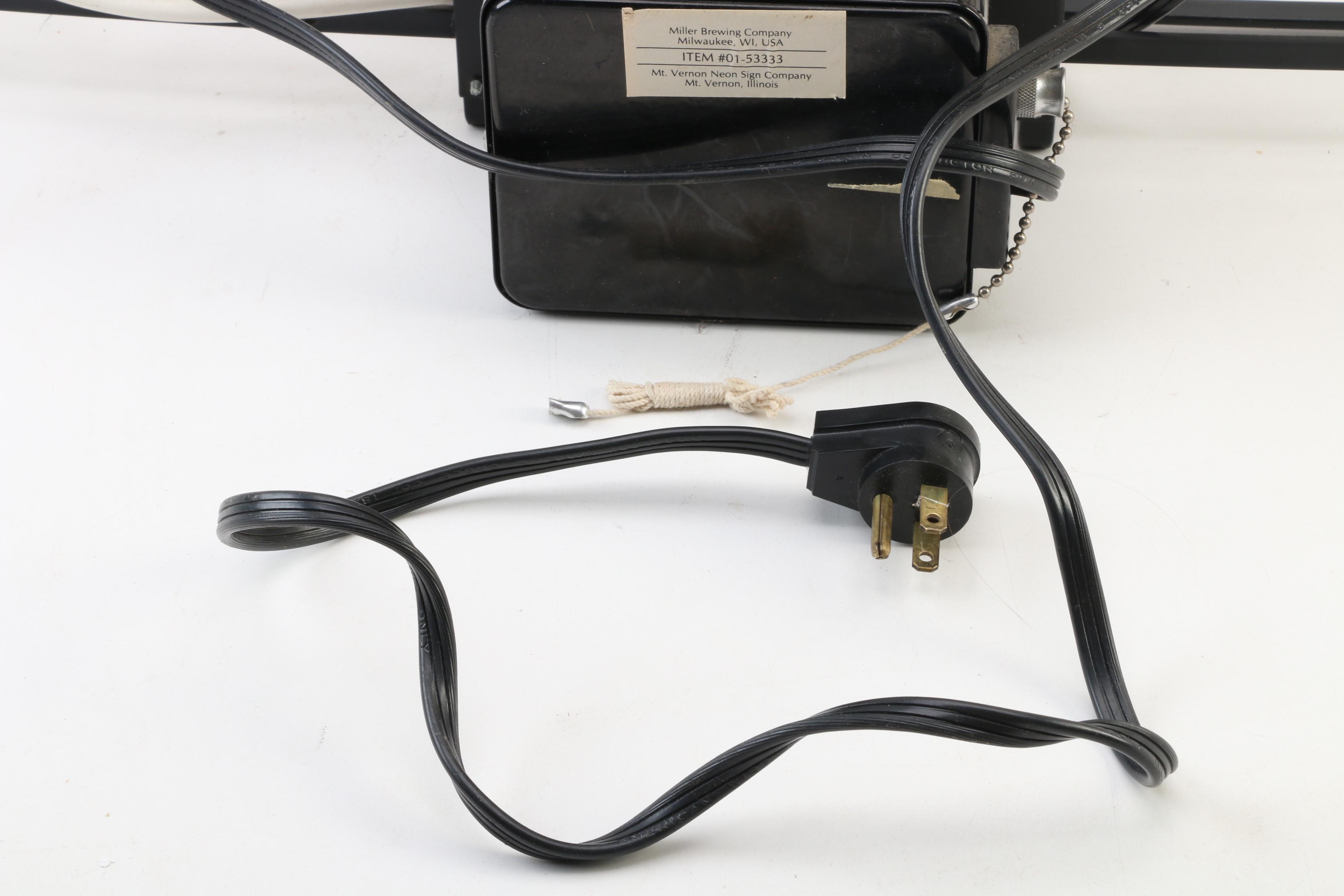 Rolex Neon Illuminated Advertising Wall Sign, 1989