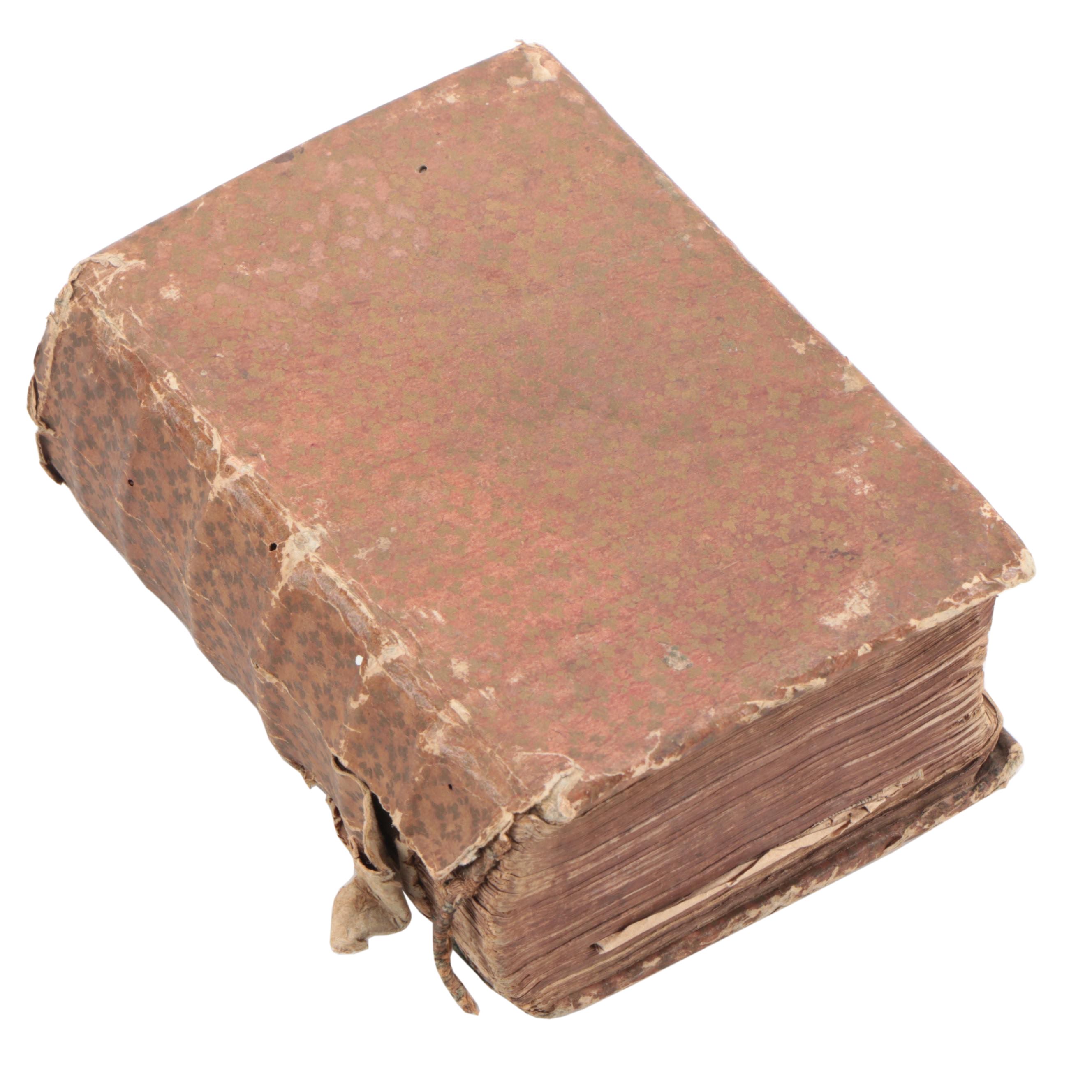 Illustrated "Biblia Sacra Vulgate Holy Bible" by Jean Frellon, 1566