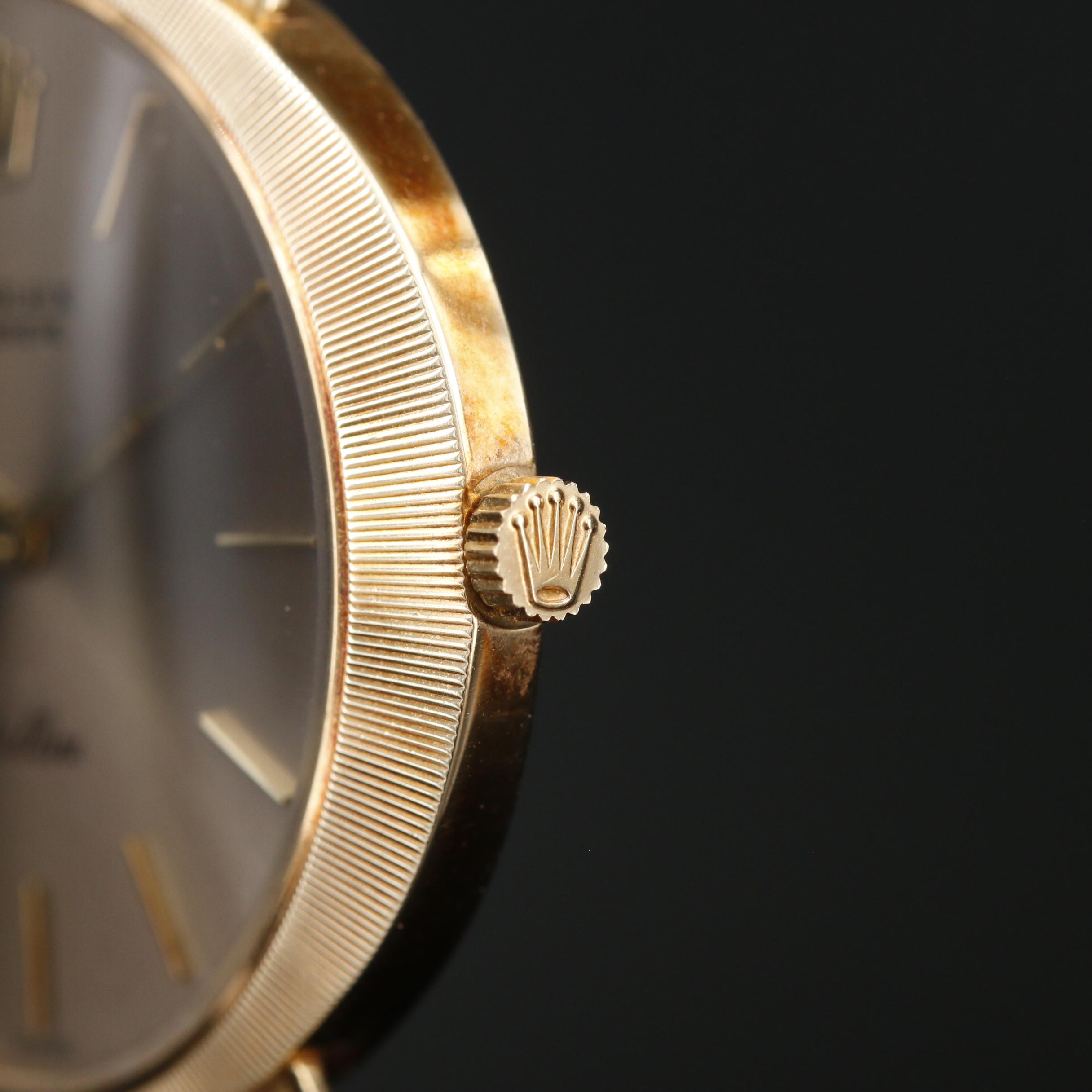 14K Rolex Cellini Stem Wind Watch
