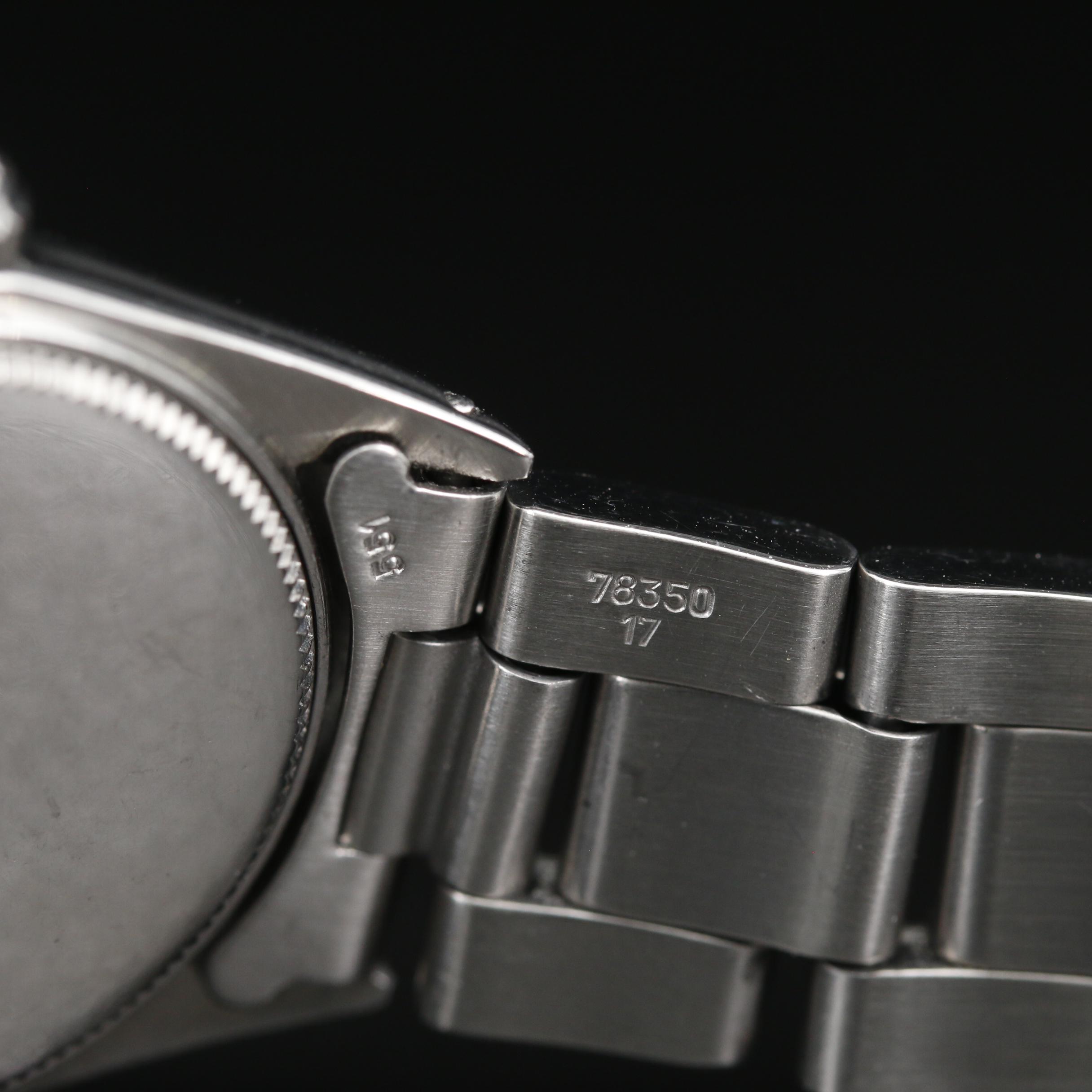 1965 Rolex Oyster Speed King Stainless Steel Stem Wind Watch