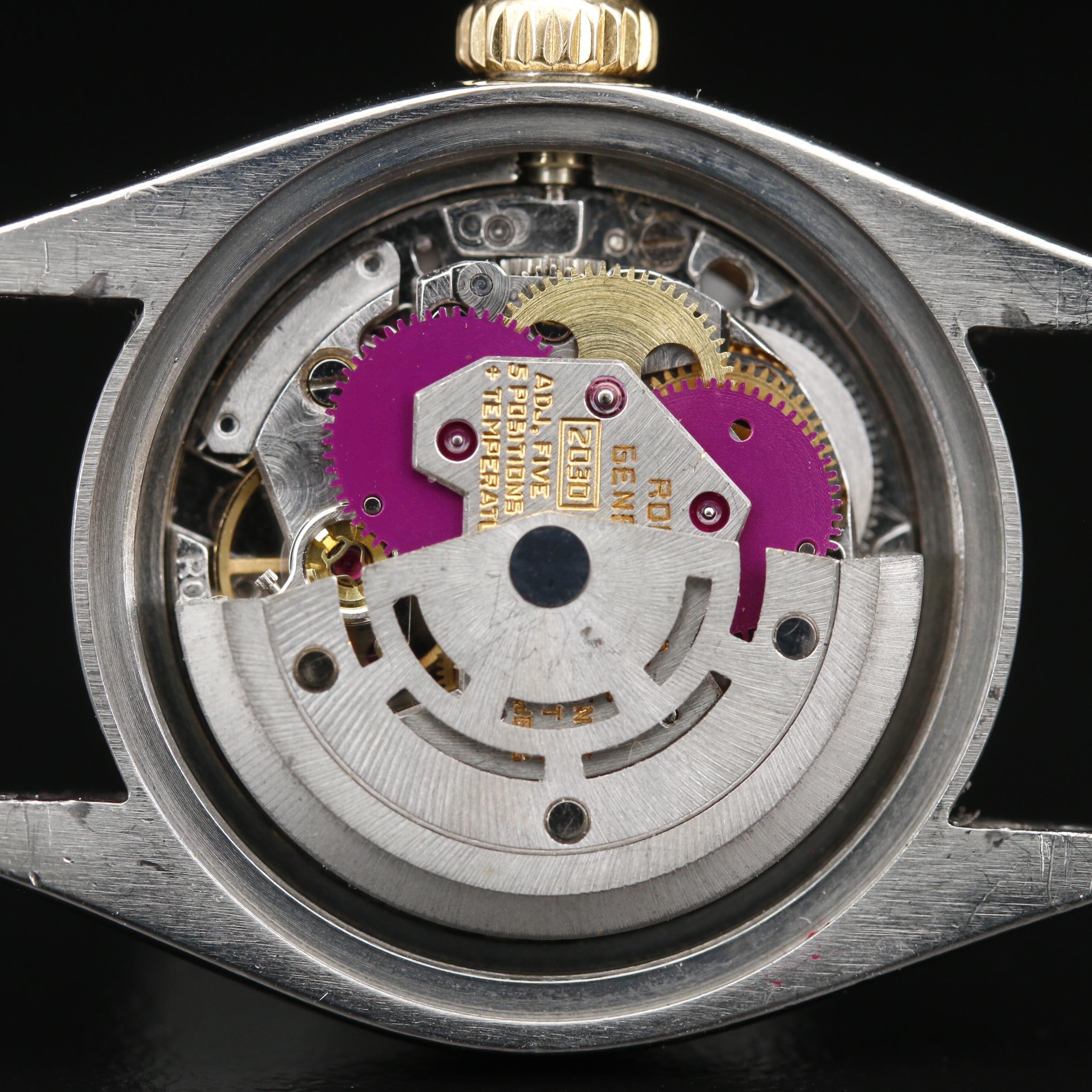 1979 Rolex Date Stainless Steel and 14K Automatic Watch