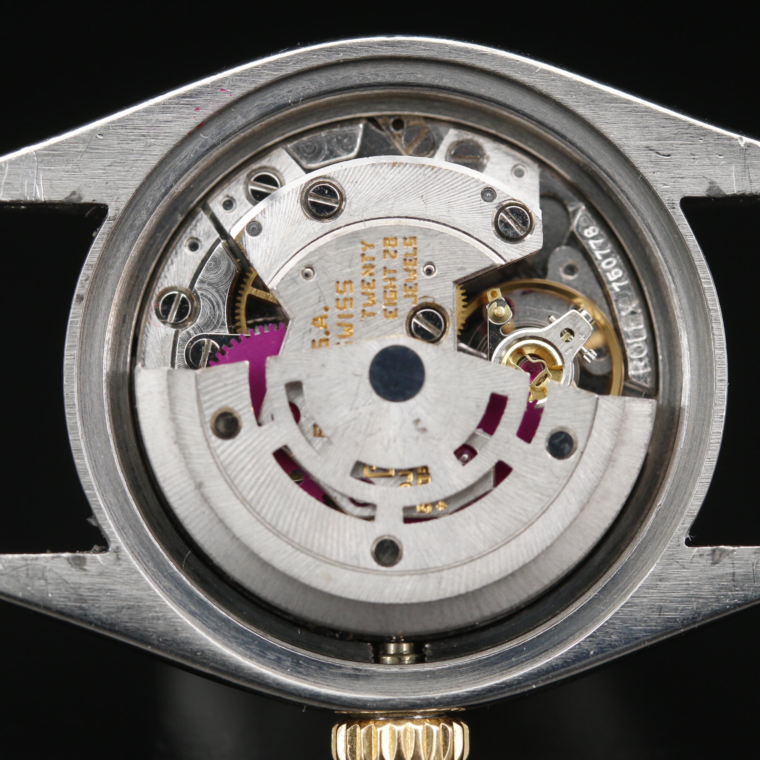 1979 Rolex Date Stainless Steel and 14K Automatic Watch