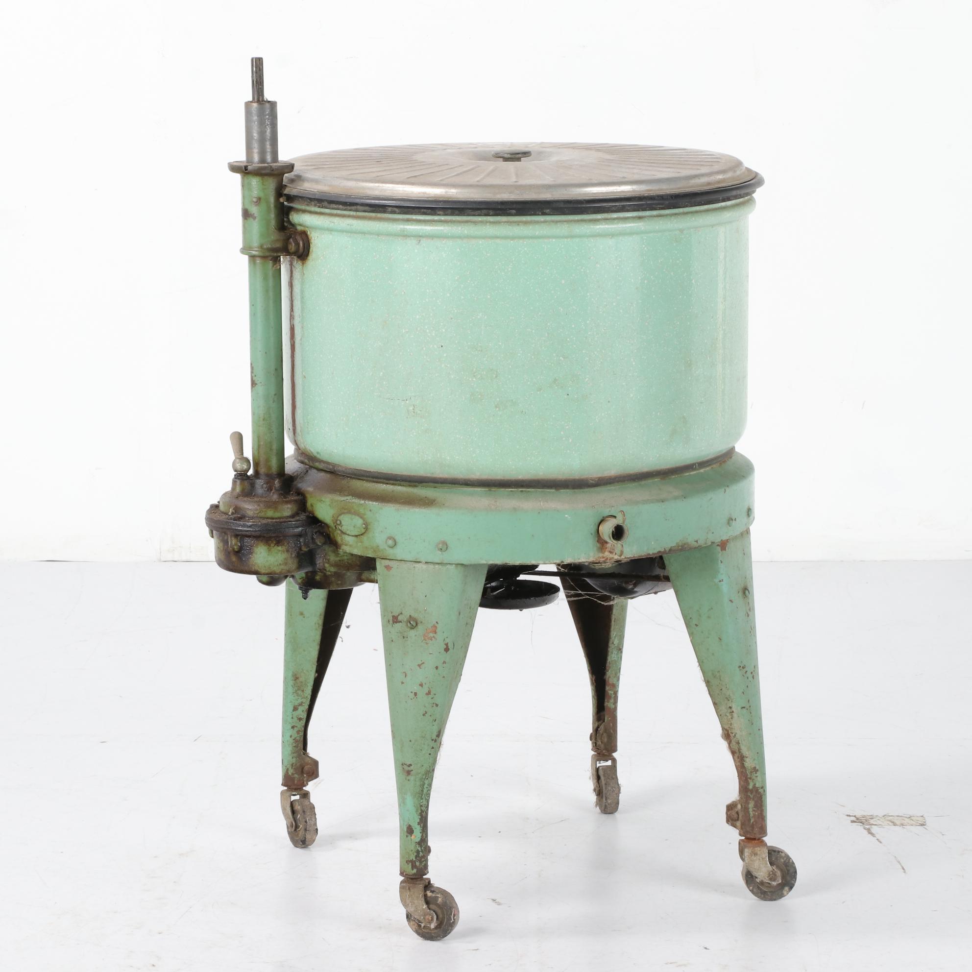 Thor Electric Metal Drum Washer, Early 20th Century