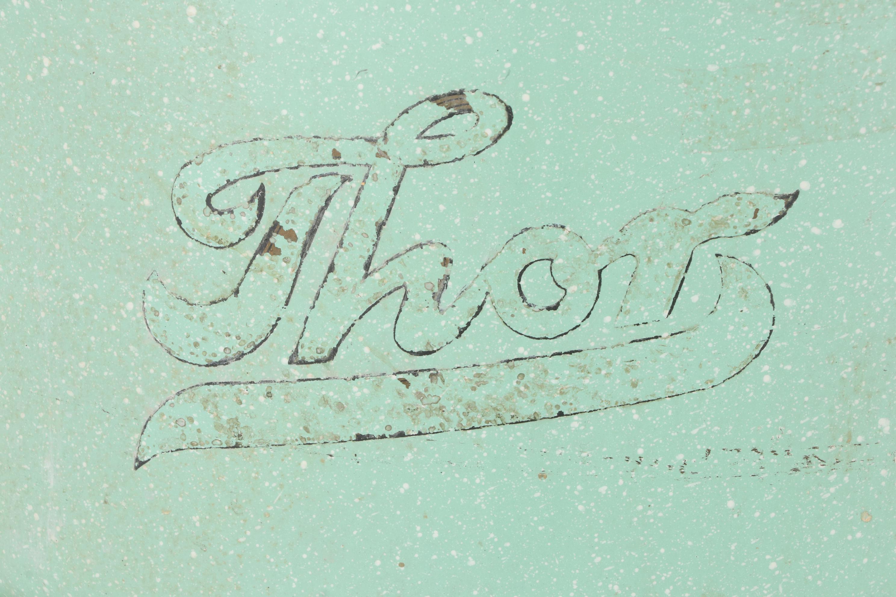 Thor Electric Metal Drum Washer, Early 20th Century