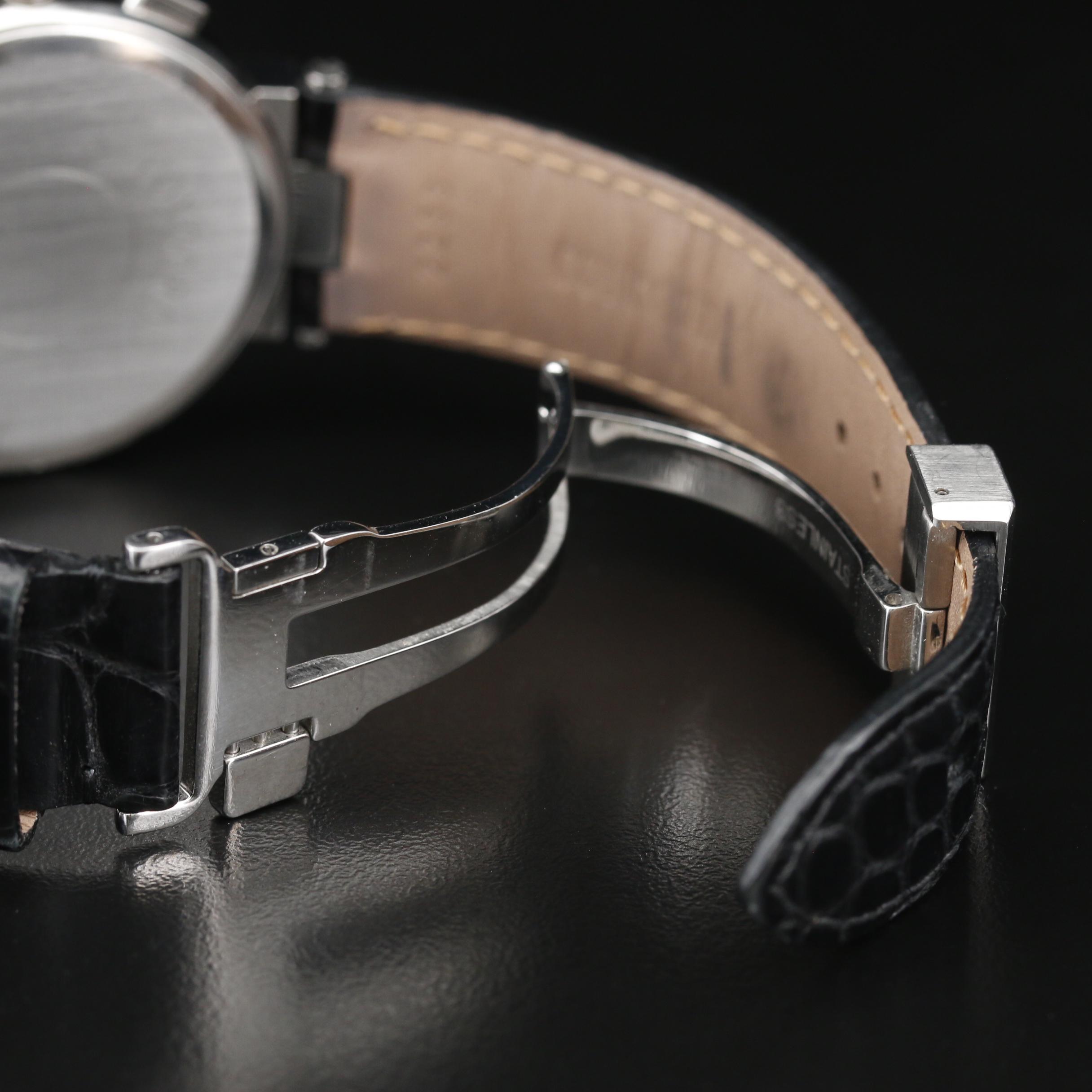 Concord "La Scala" Chronograph Diamond and Stainless Steel Quartz Watch