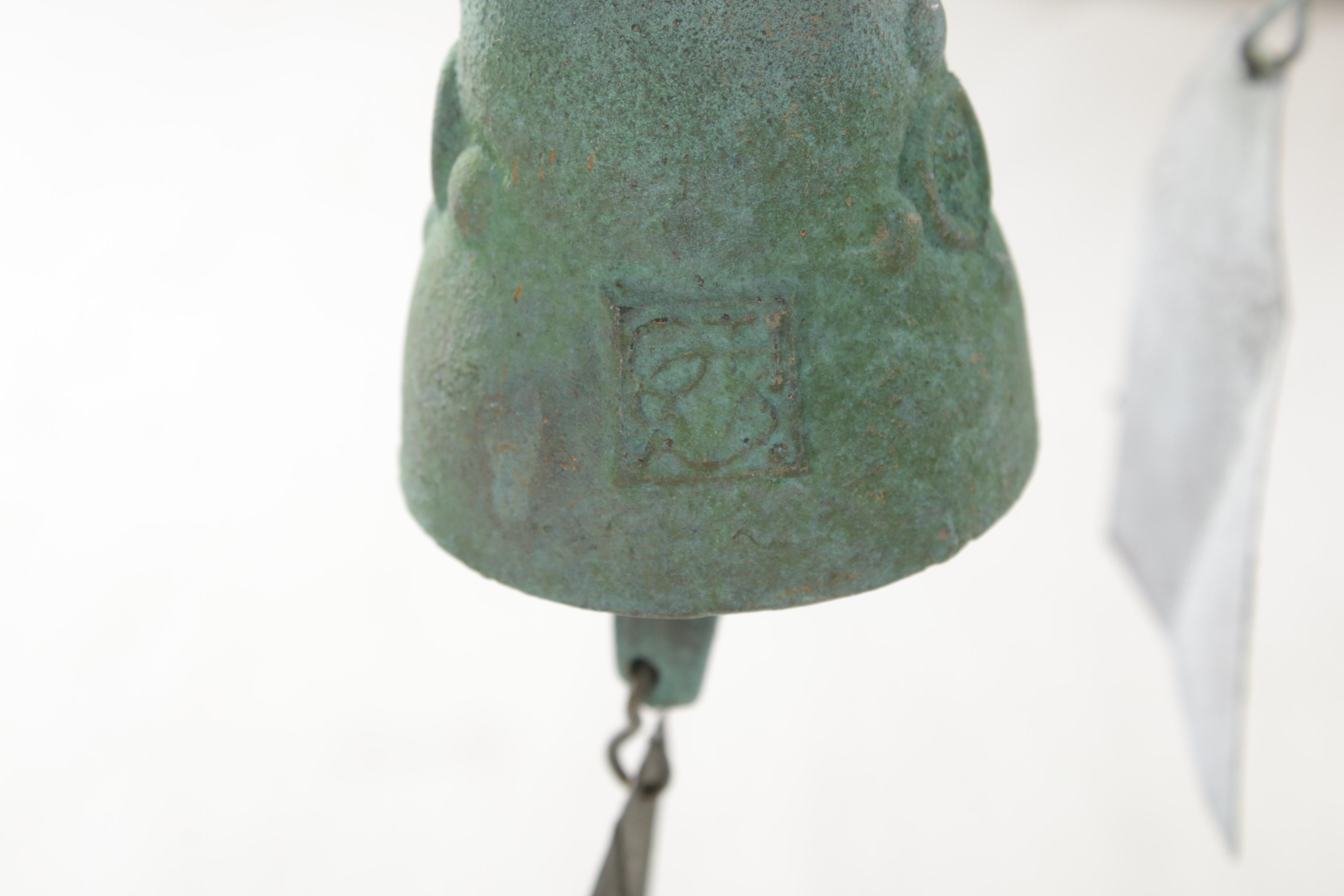 Paolo Soleri "Cosanti" and "Arcosanti" Verdigris Bronze Wind Chimes