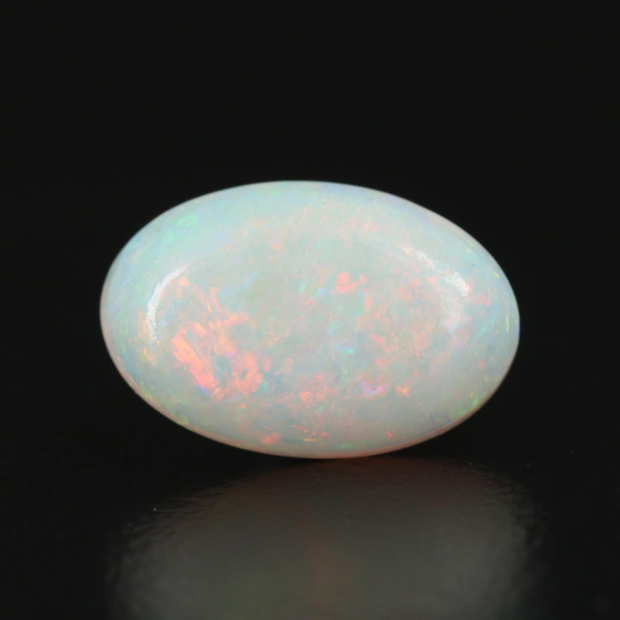 Loose 2.63 CT Oval Cabochon Opal
