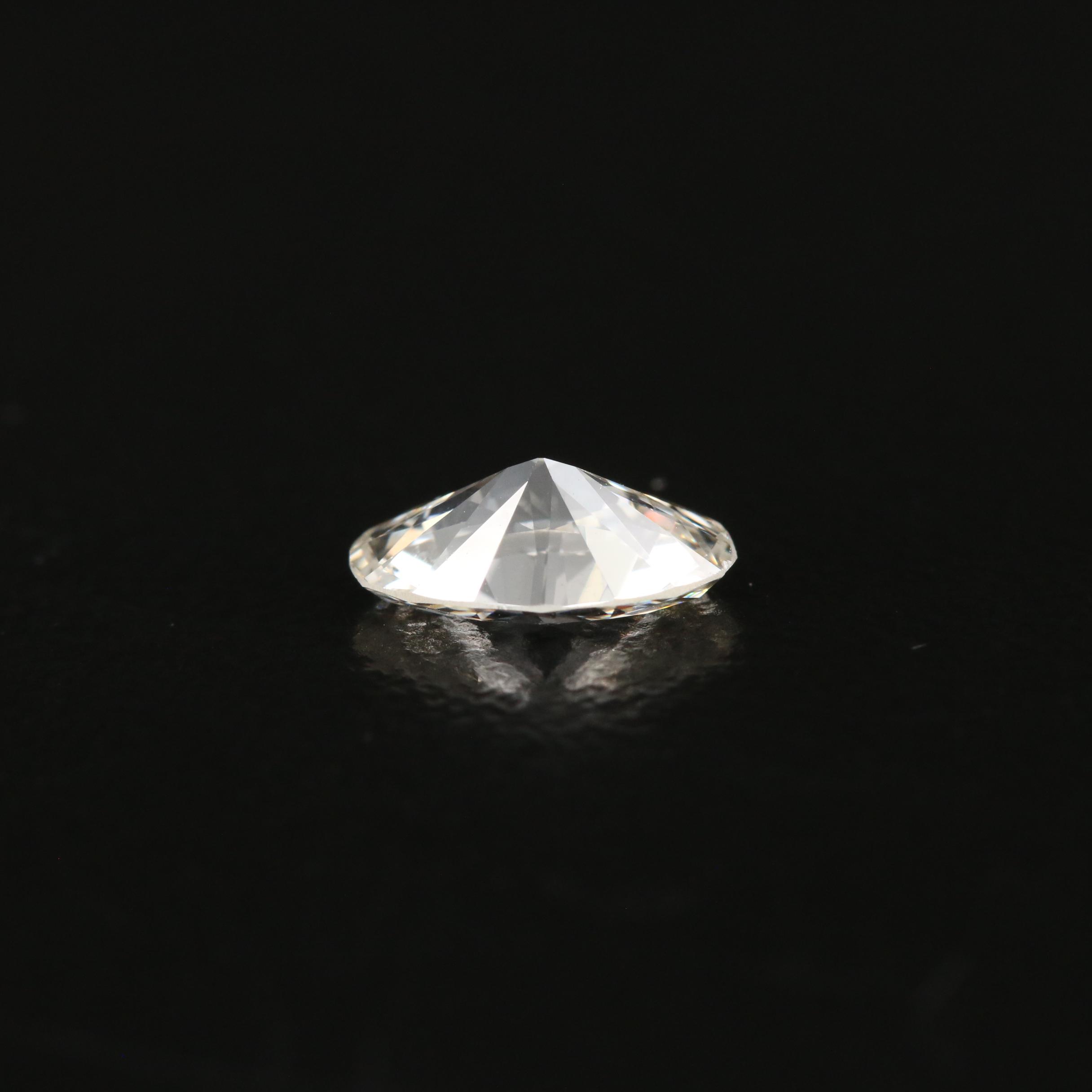 Loose 0.80 CT Oval Brilliant Cut Diamond with GIA Report