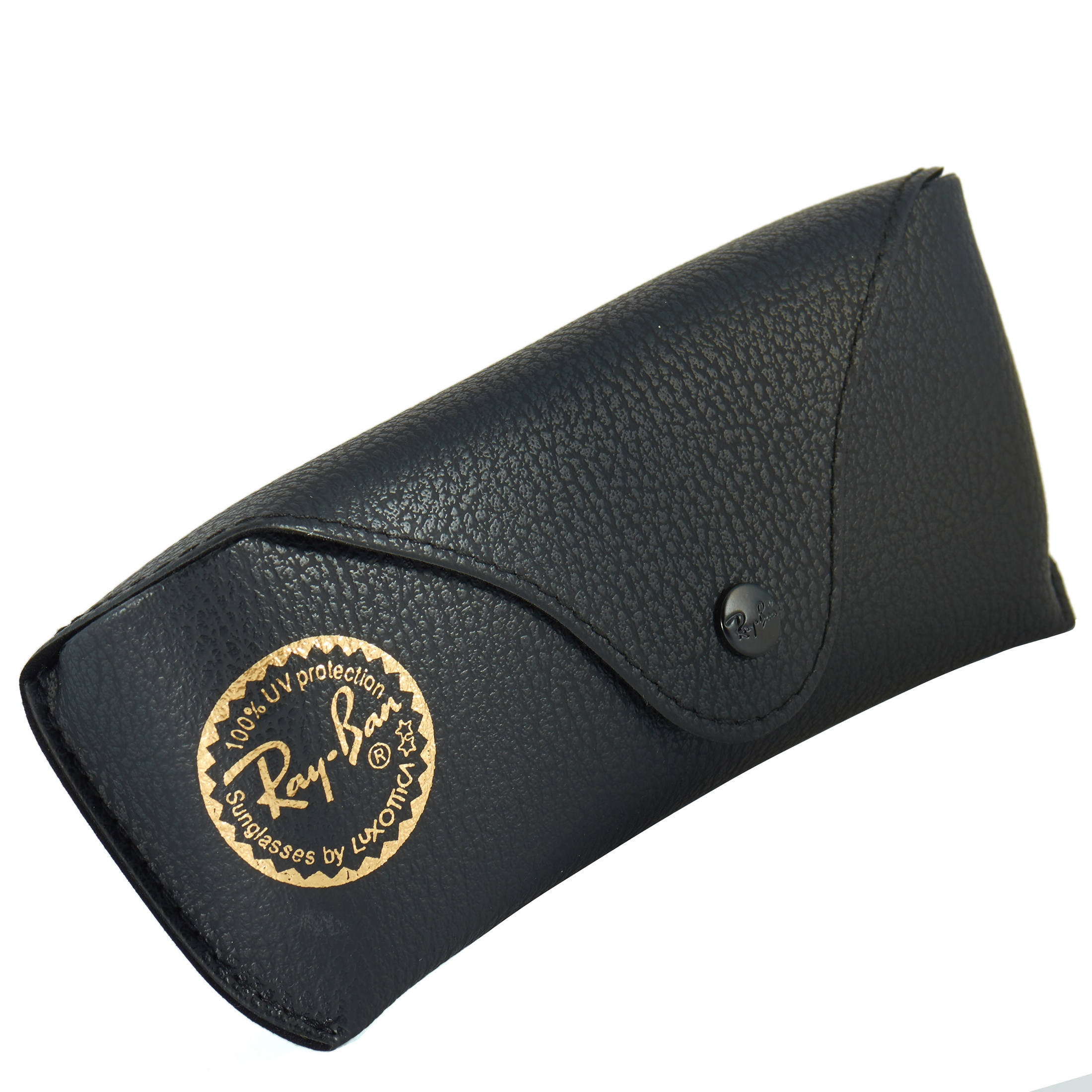 Ray-Ban Polarized Black/Blue Mirrored Sunglasses with Case