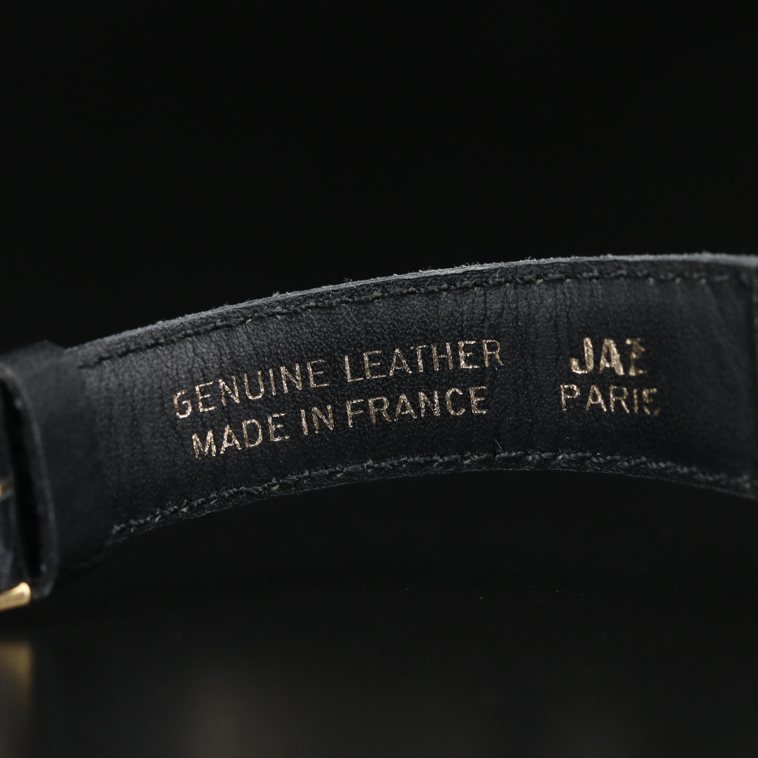 JAZ Gold Tone Quartz Watch