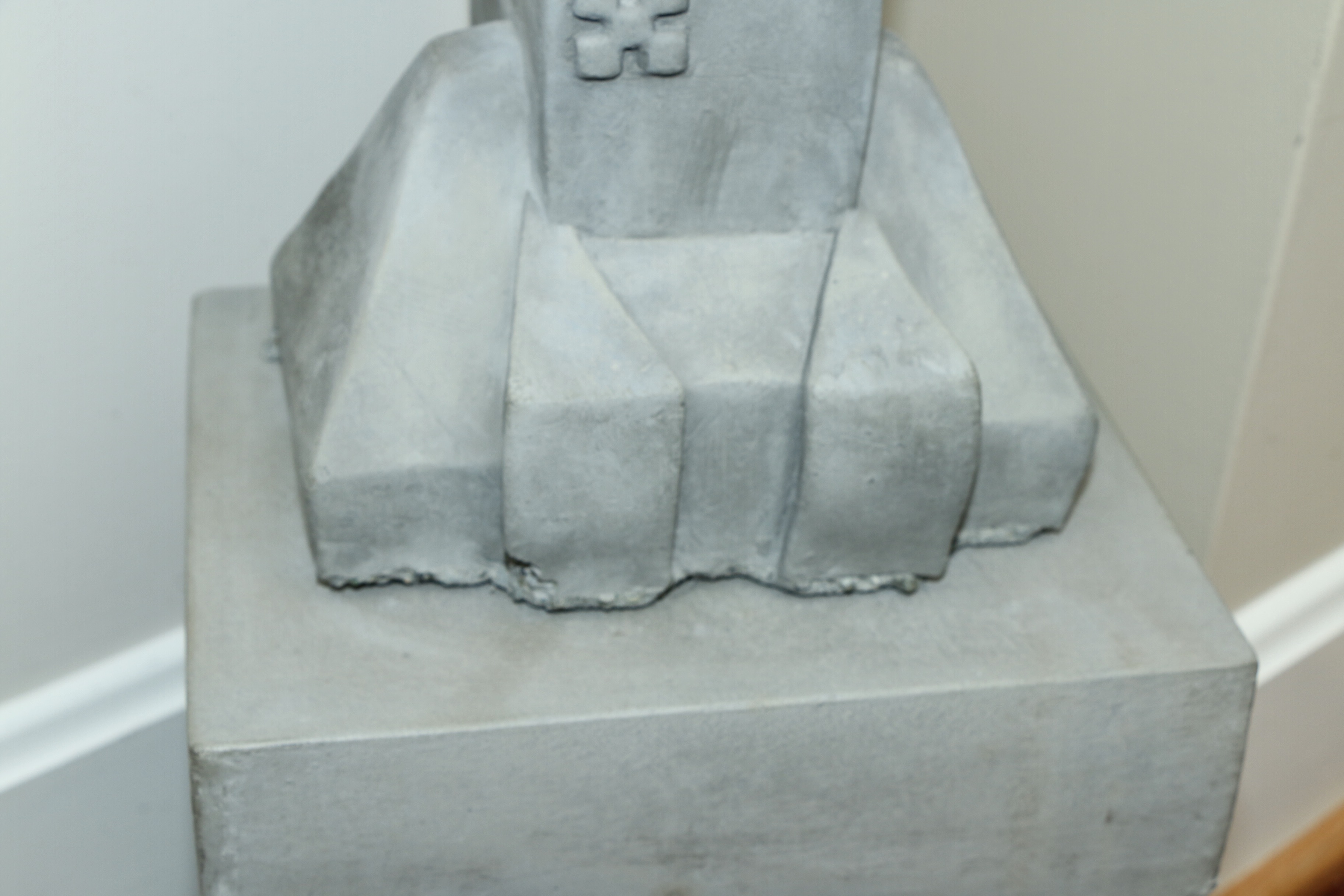 Concrete Sculpture After Frank Lloyd Wright "Sprite" from Midway Gardens