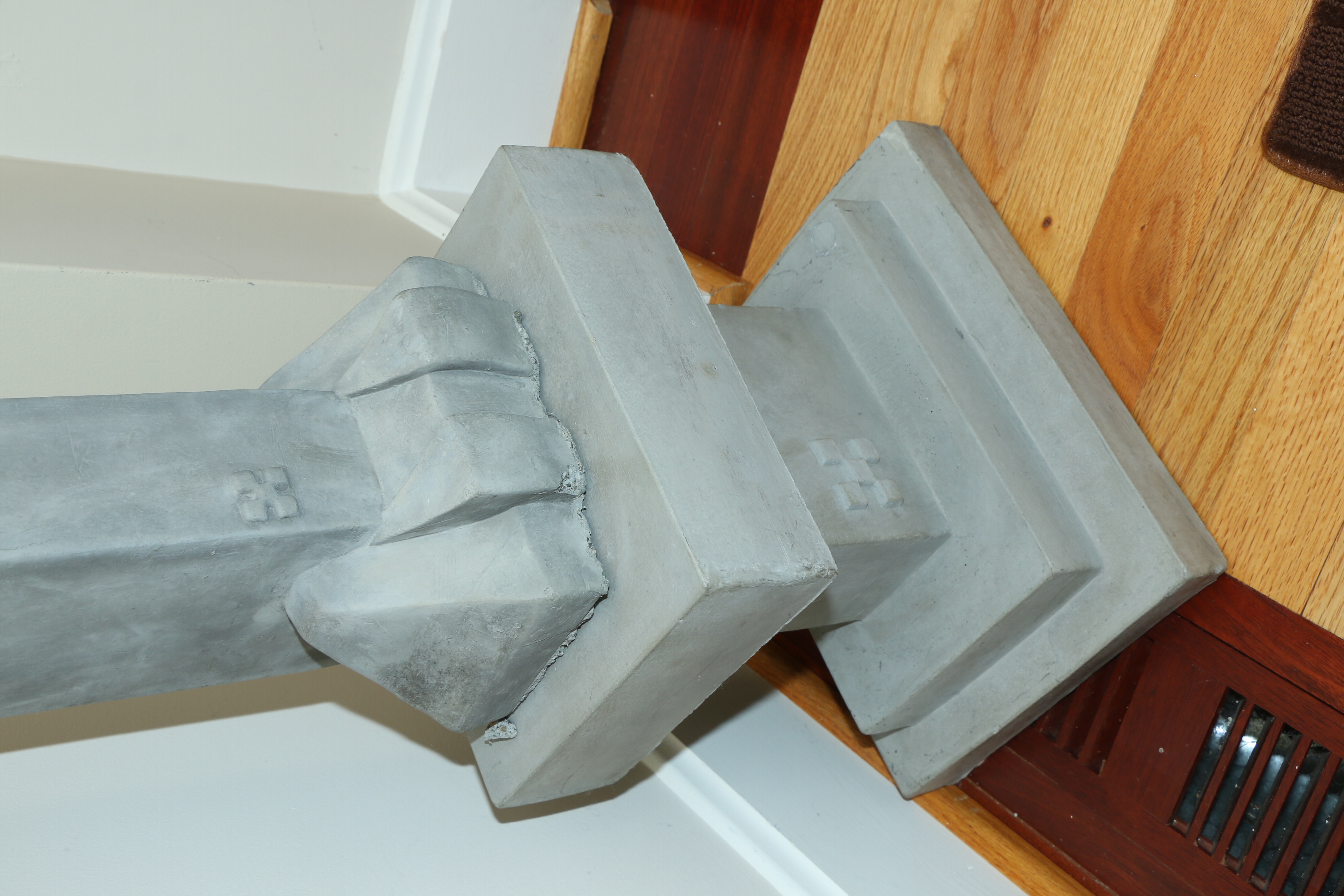 Concrete Sculpture After Frank Lloyd Wright "Sprite" from Midway Gardens