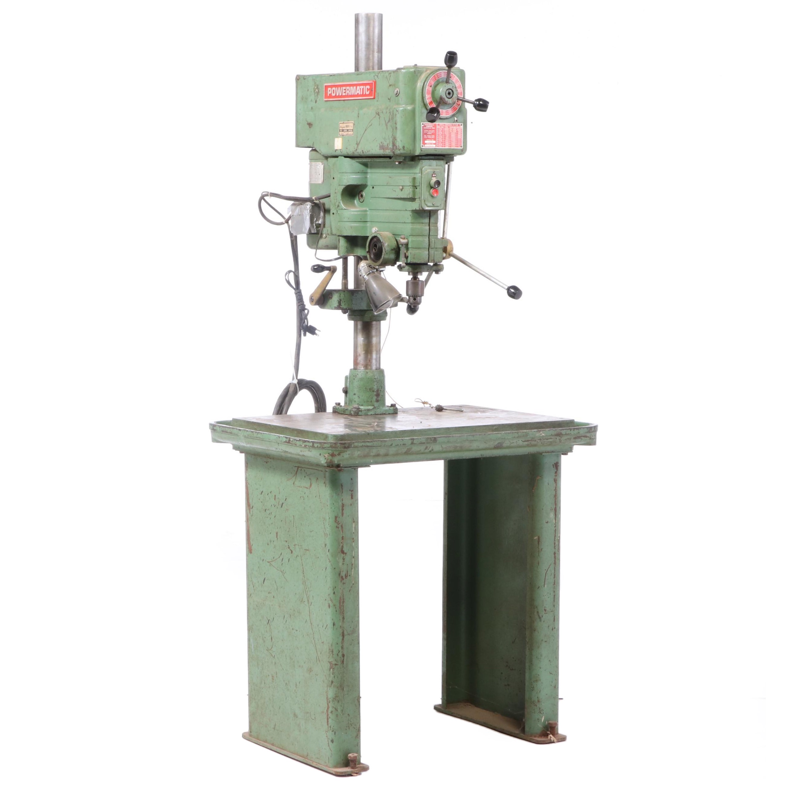 Powermatic Model 1150 Heavy Duty Electric Drill Press, Mid-20th Century