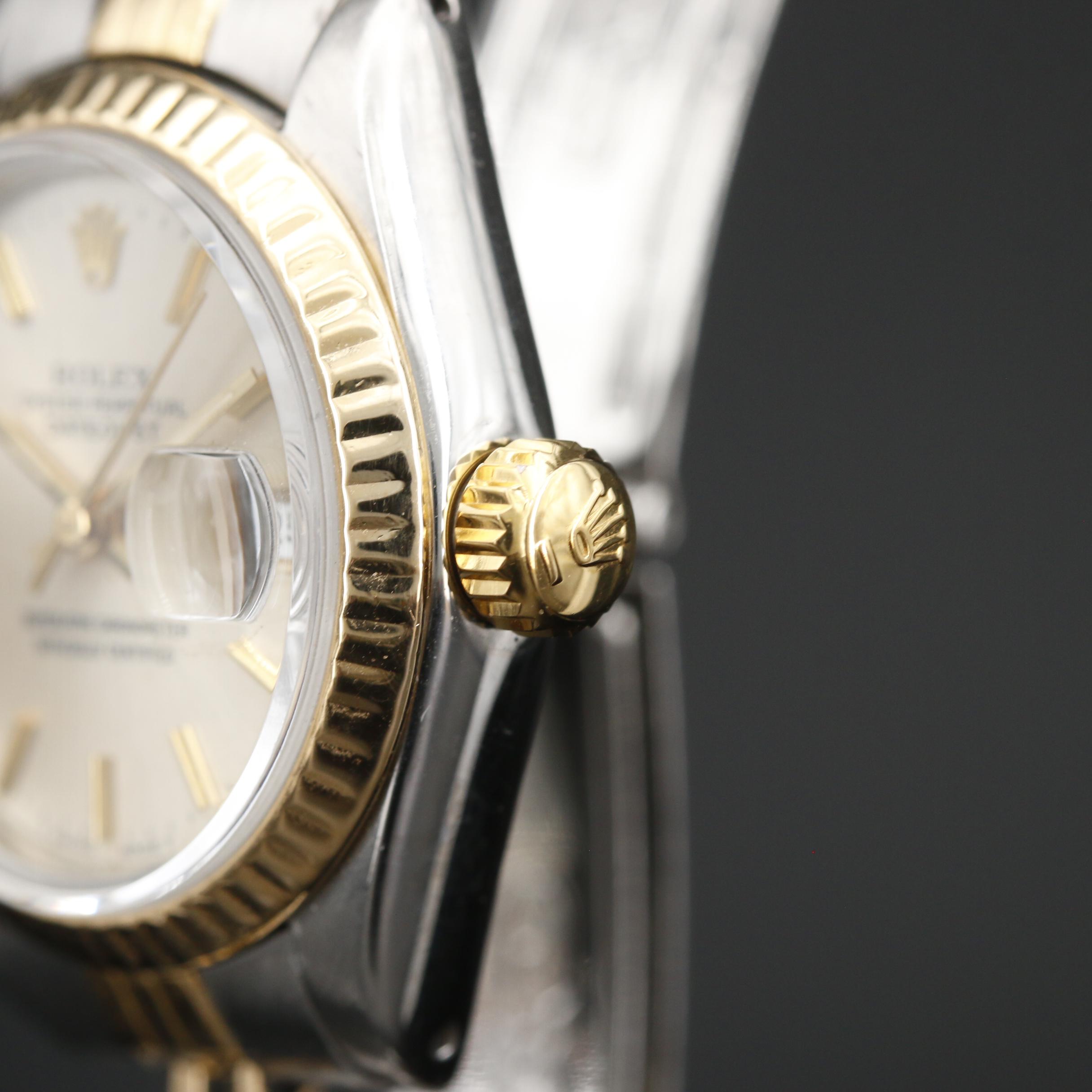 Rolex Datejust 18K and Stainless Steel Watch