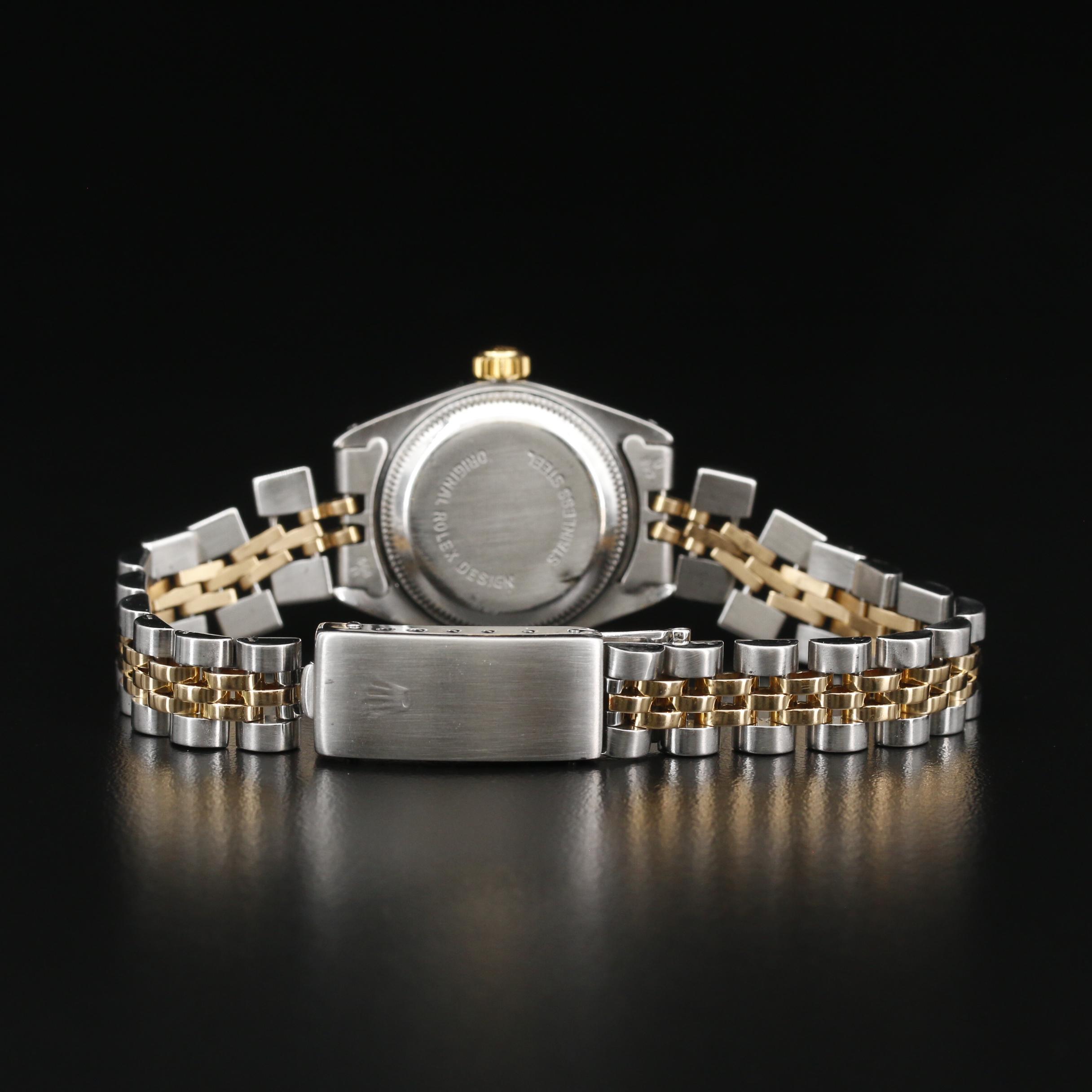 Rolex Datejust 18K and Stainless Steel Watch