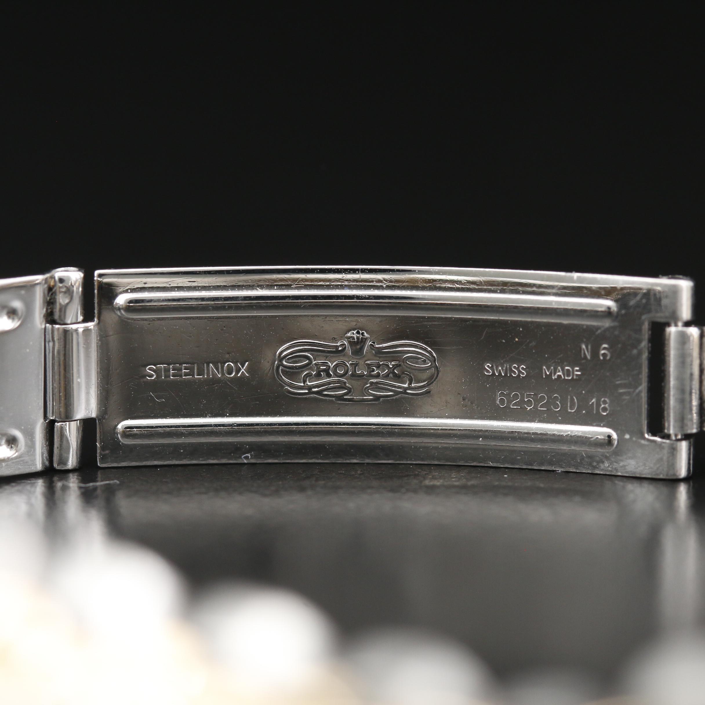 Rolex Datejust 18K and Stainless Steel Watch