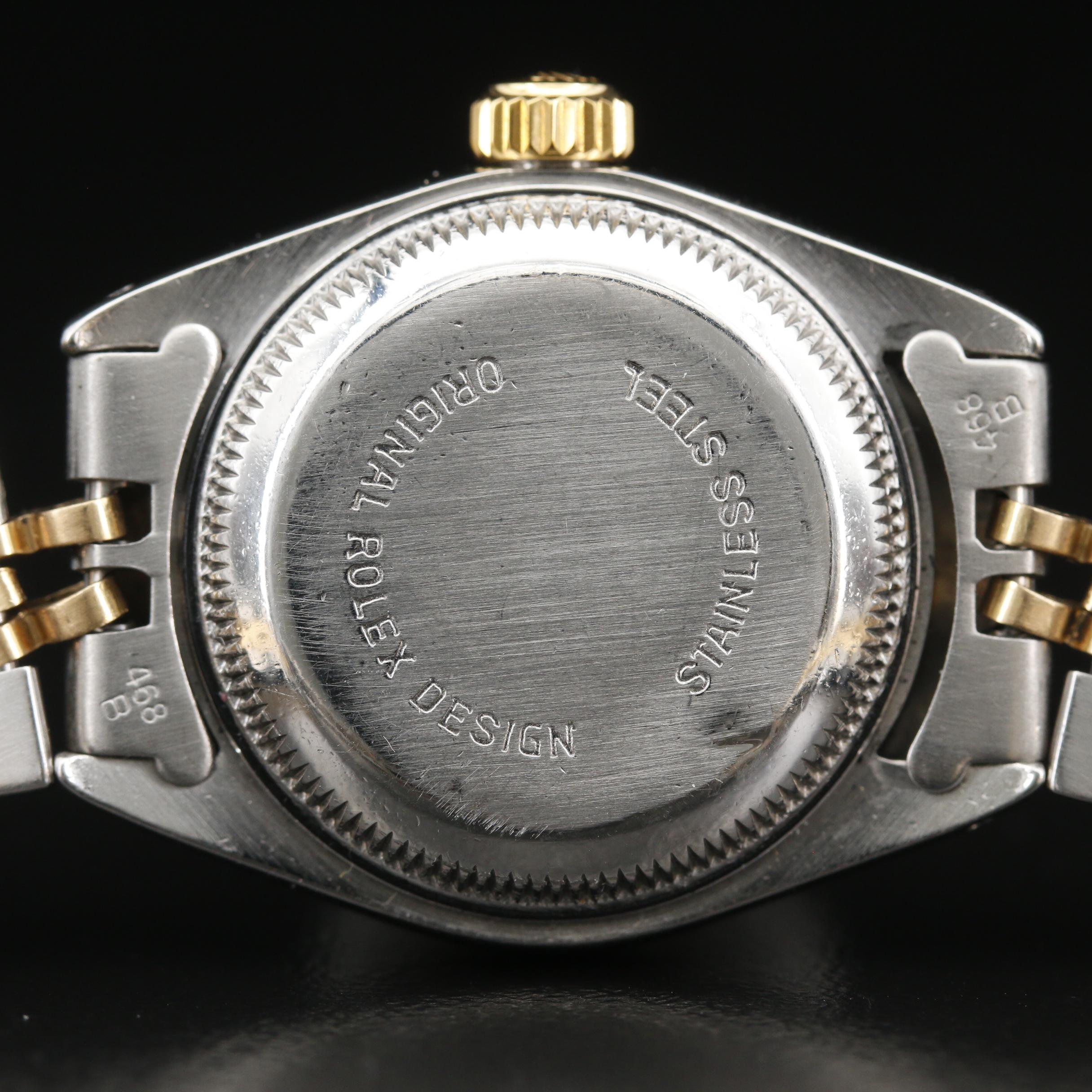 Rolex Datejust 18K and Stainless Steel Watch