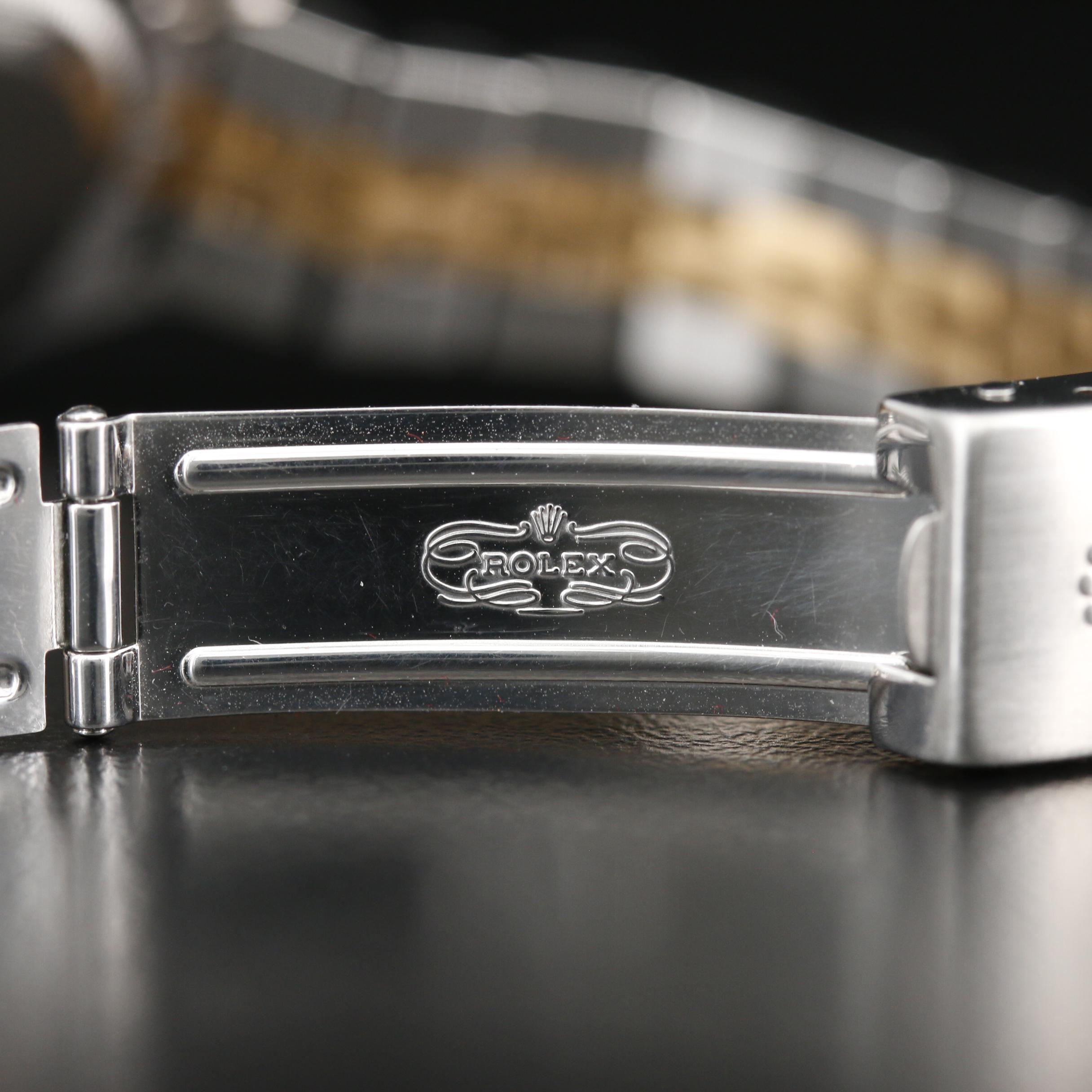 1995 Rolex "Datejust" Stainless Steel and 18K Automatic Watch