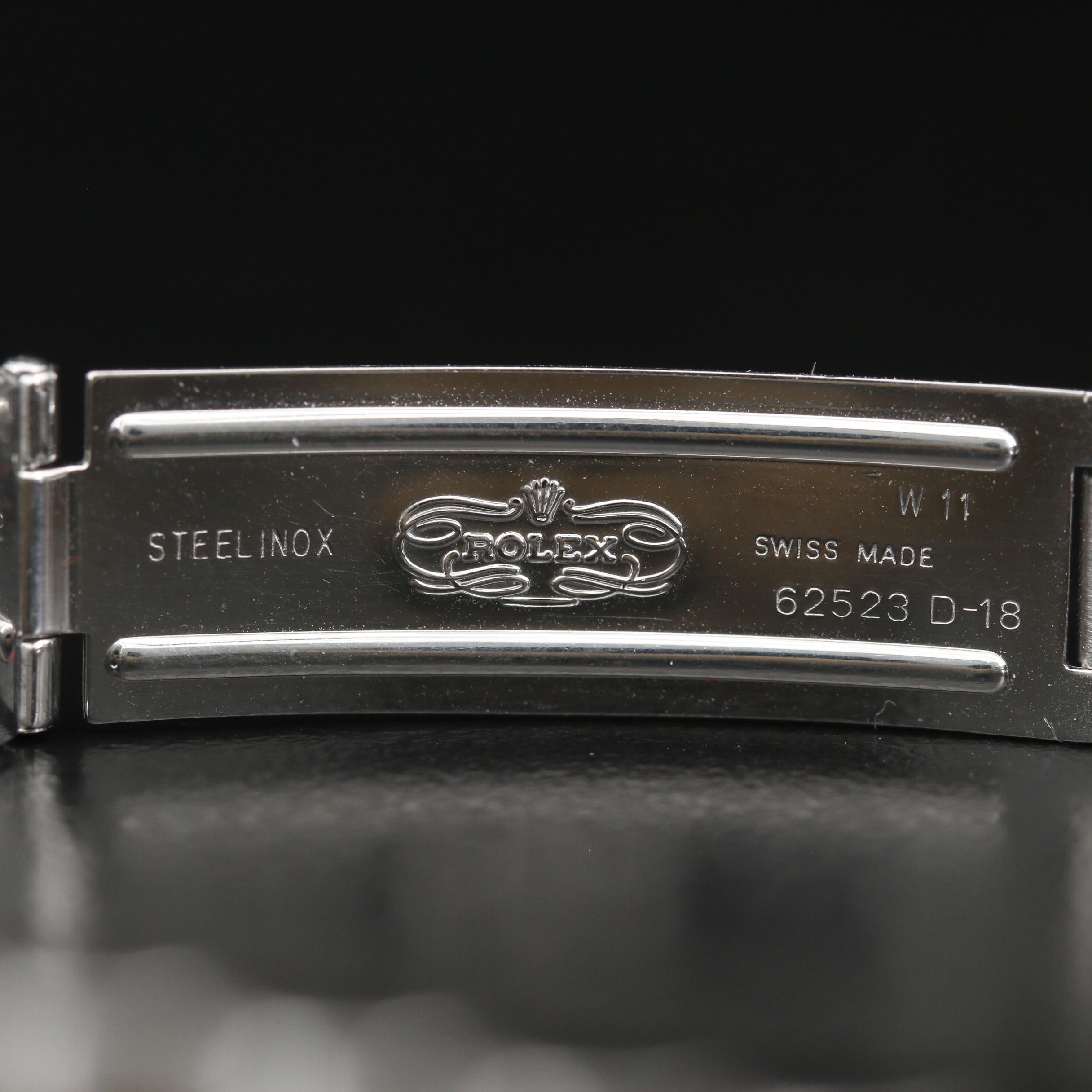 1995 Rolex "Datejust" Stainless Steel and 18K Automatic Watch