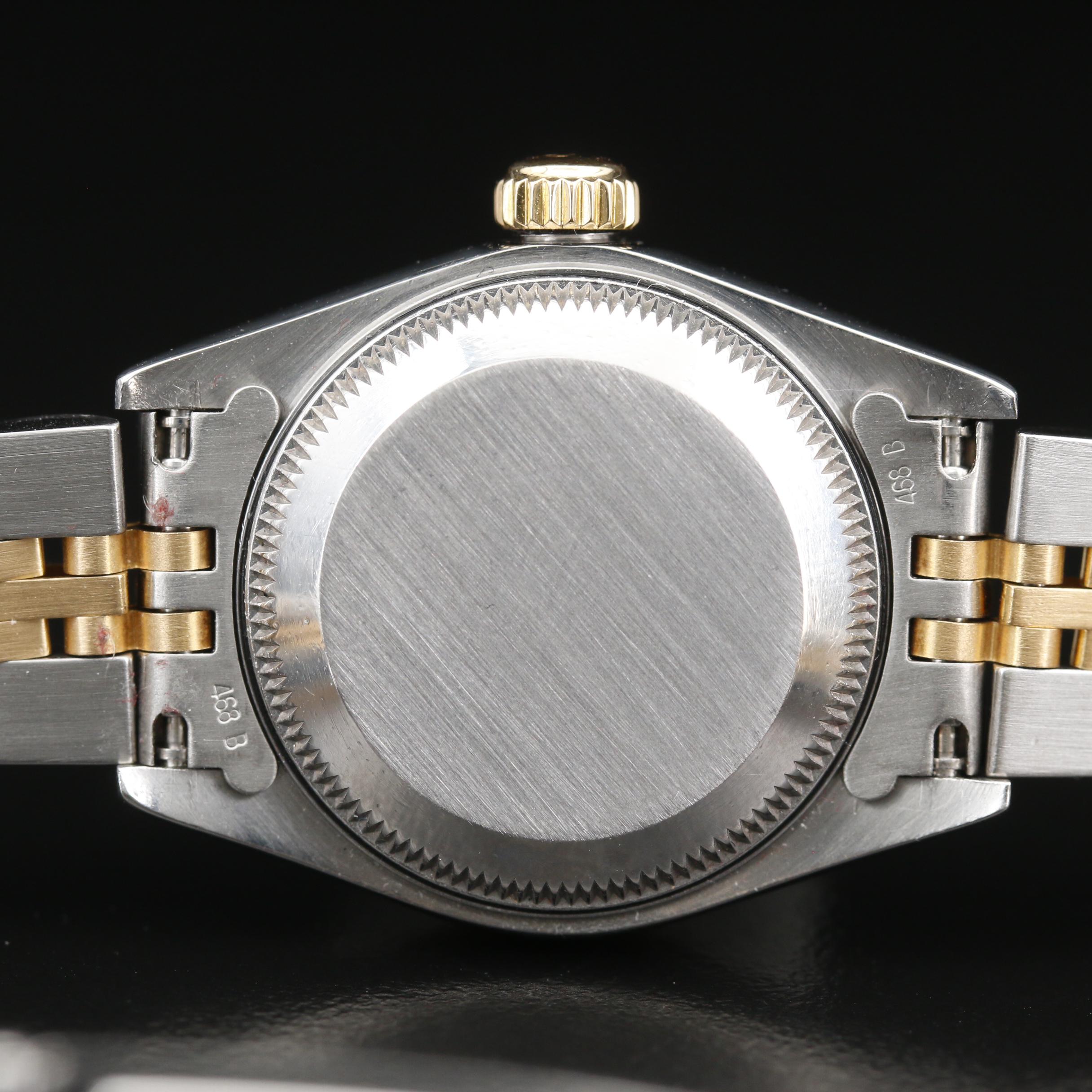 1995 Rolex "Datejust" Stainless Steel and 18K Automatic Watch