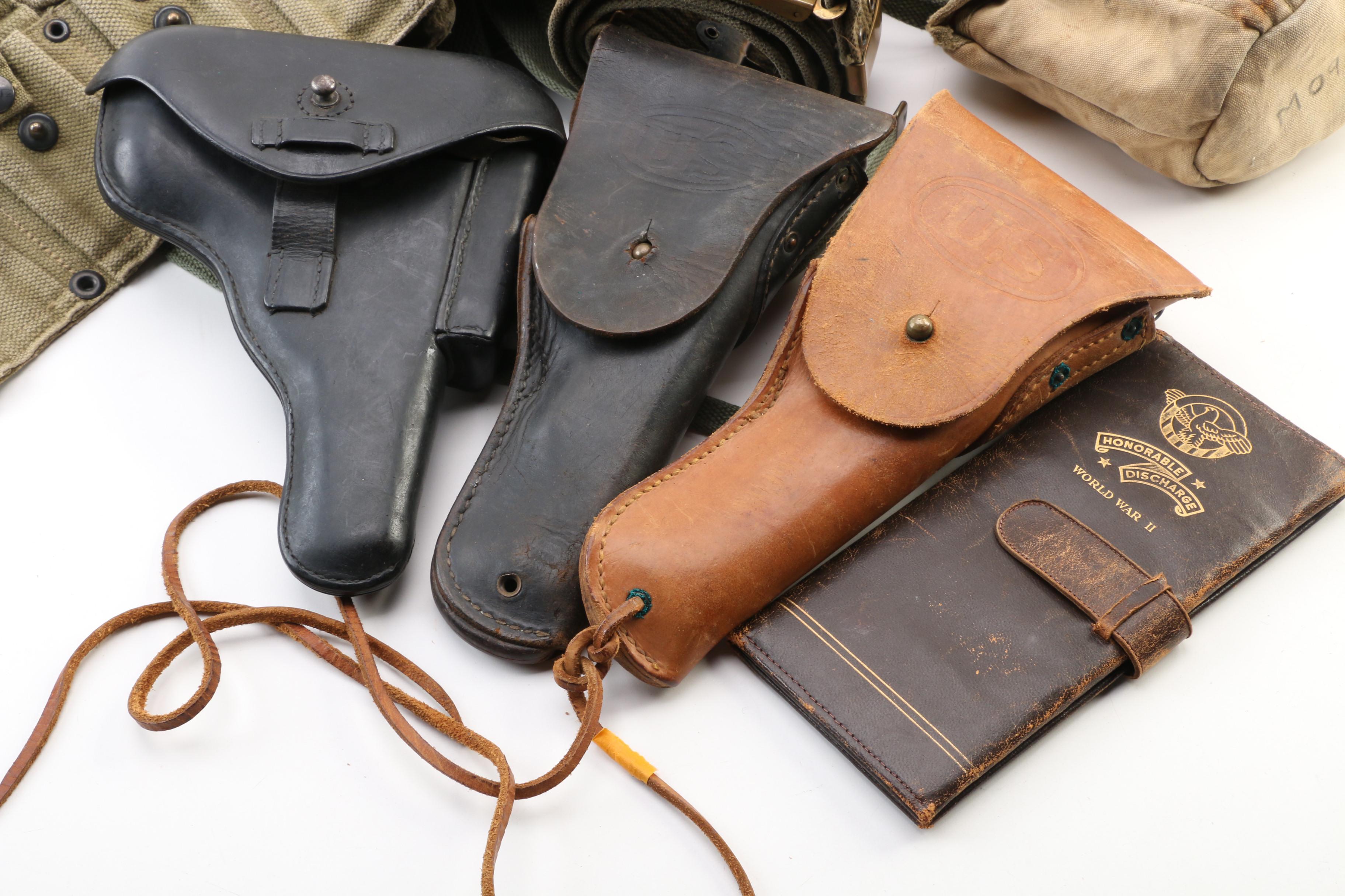 World War II United States Combat Gear, circa 1940s