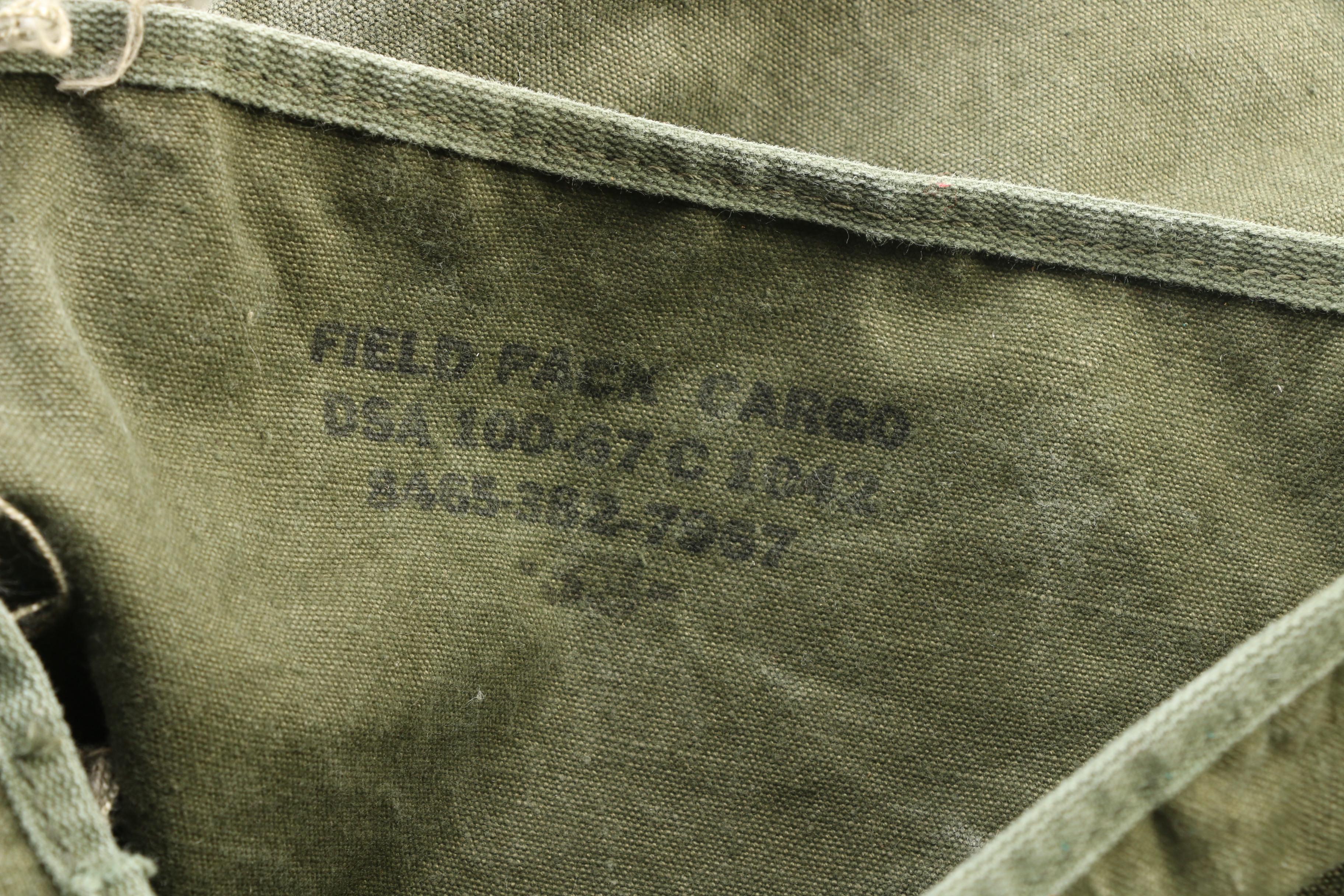 World War II United States Combat Gear, circa 1940s