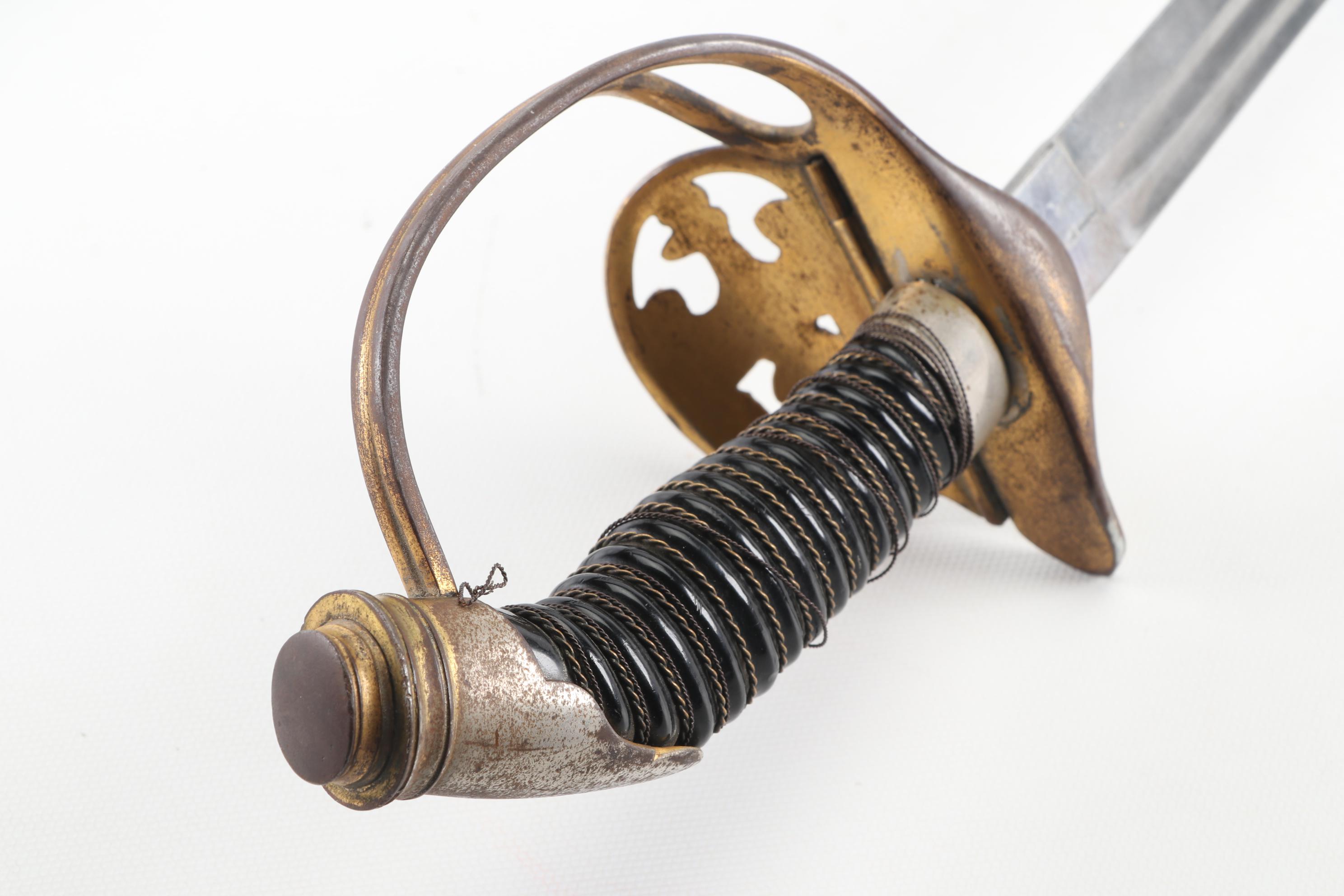 Carl Eickhorn WWI Era Model 1889 German Officer's Sword with Scabbard