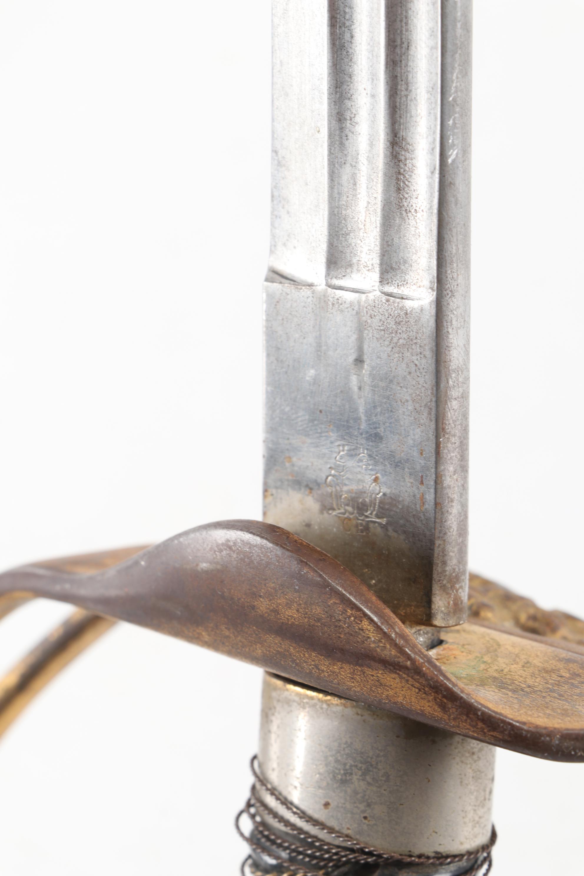 Carl Eickhorn WWI Era Model 1889 German Officer's Sword with Scabbard