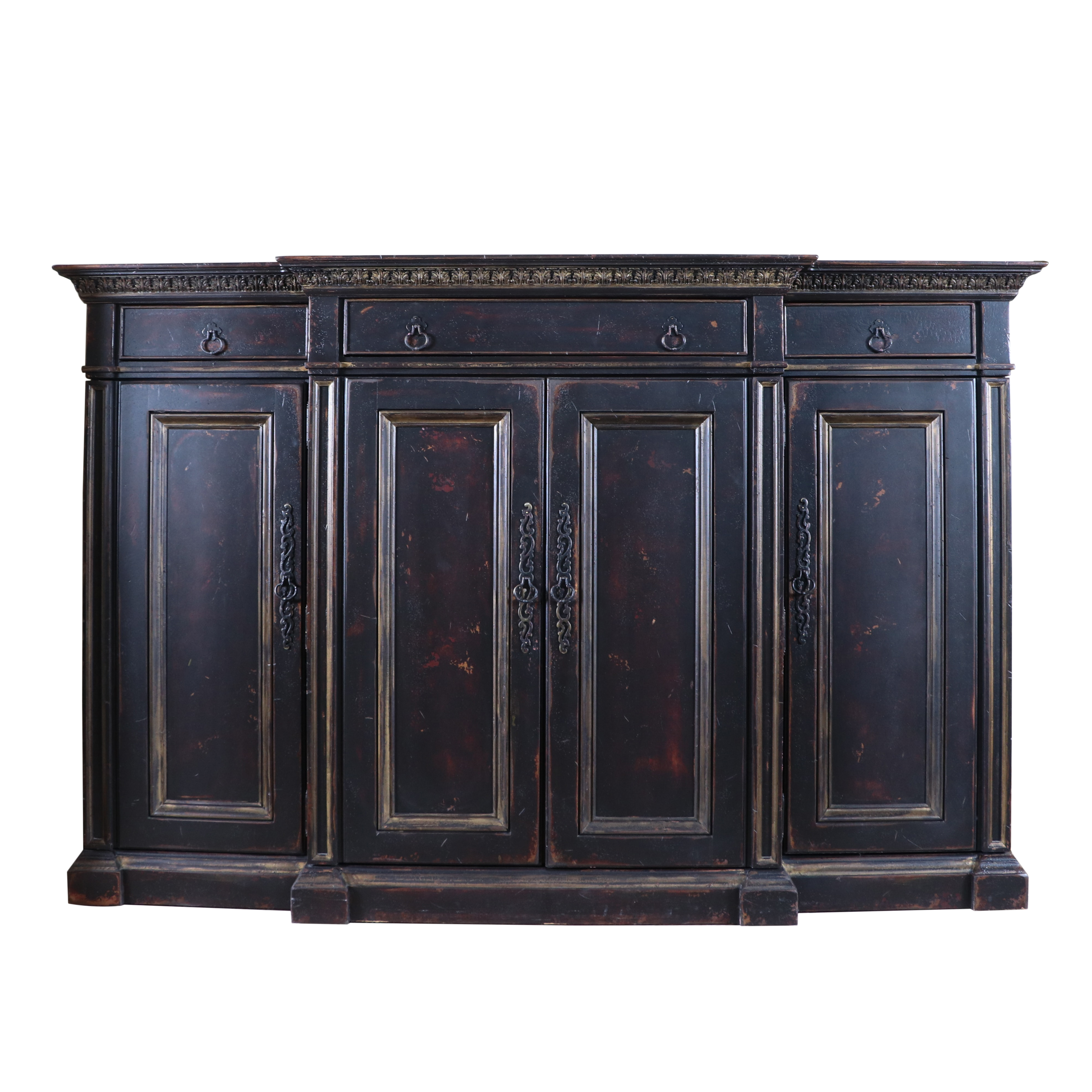 Habersham Classic Studio Distressed Finish Sideboard
