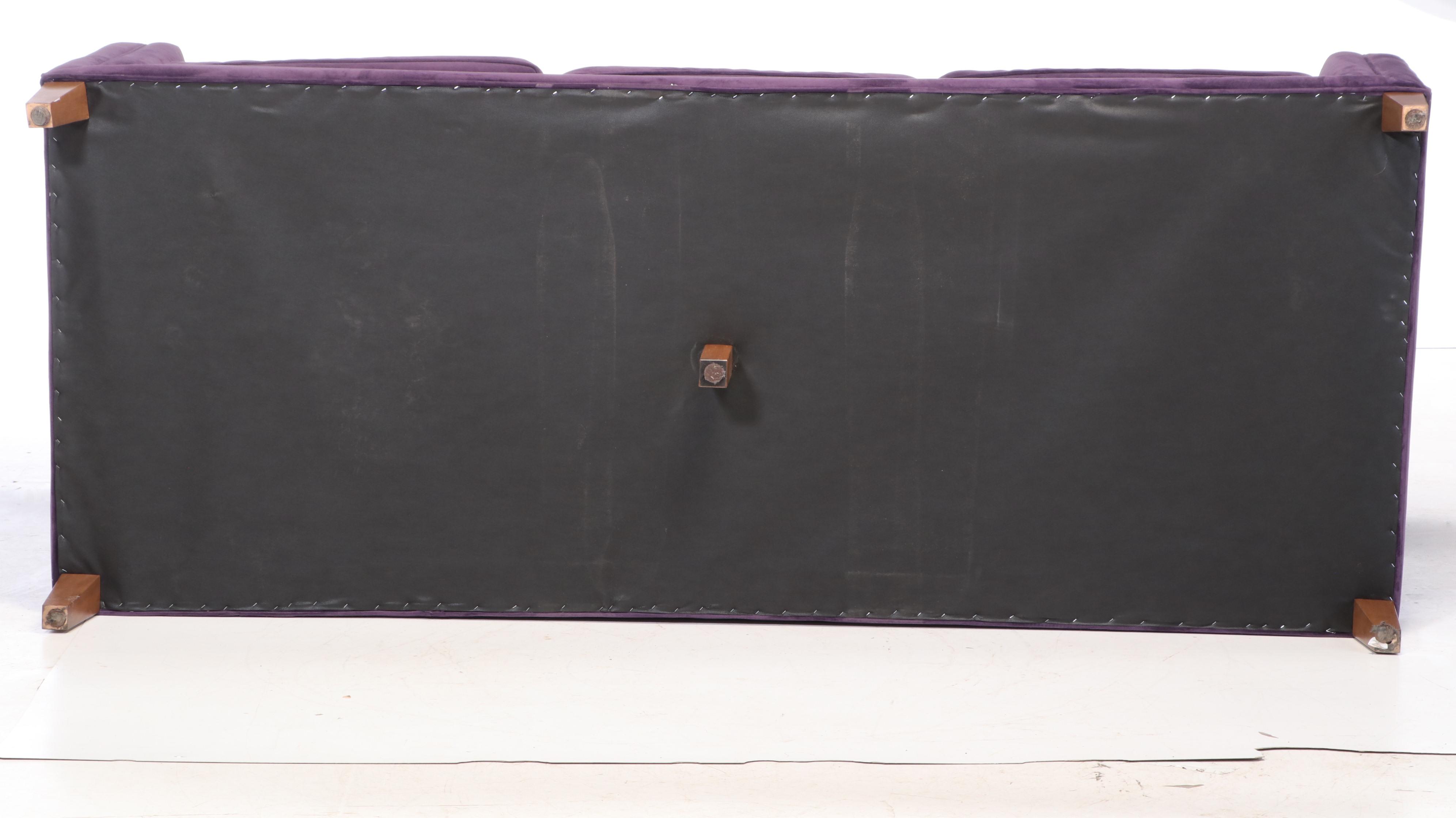 Jonathan Louis "Vonna" Sofa in Bella Aubergine