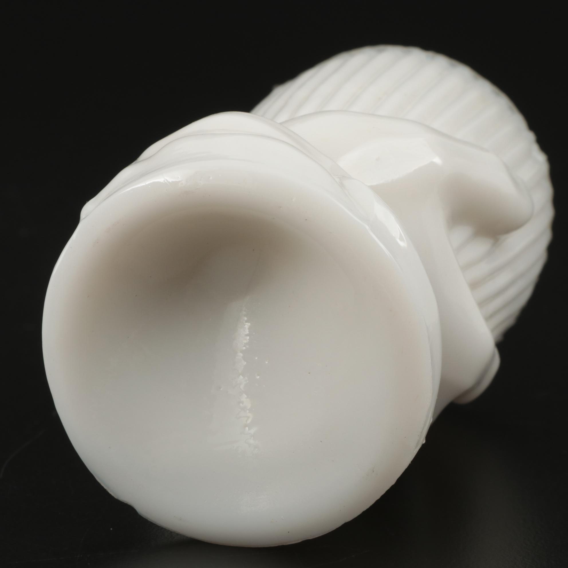 Westmoreland "Victoria Hands" and Other Milk Glass Table Accessories