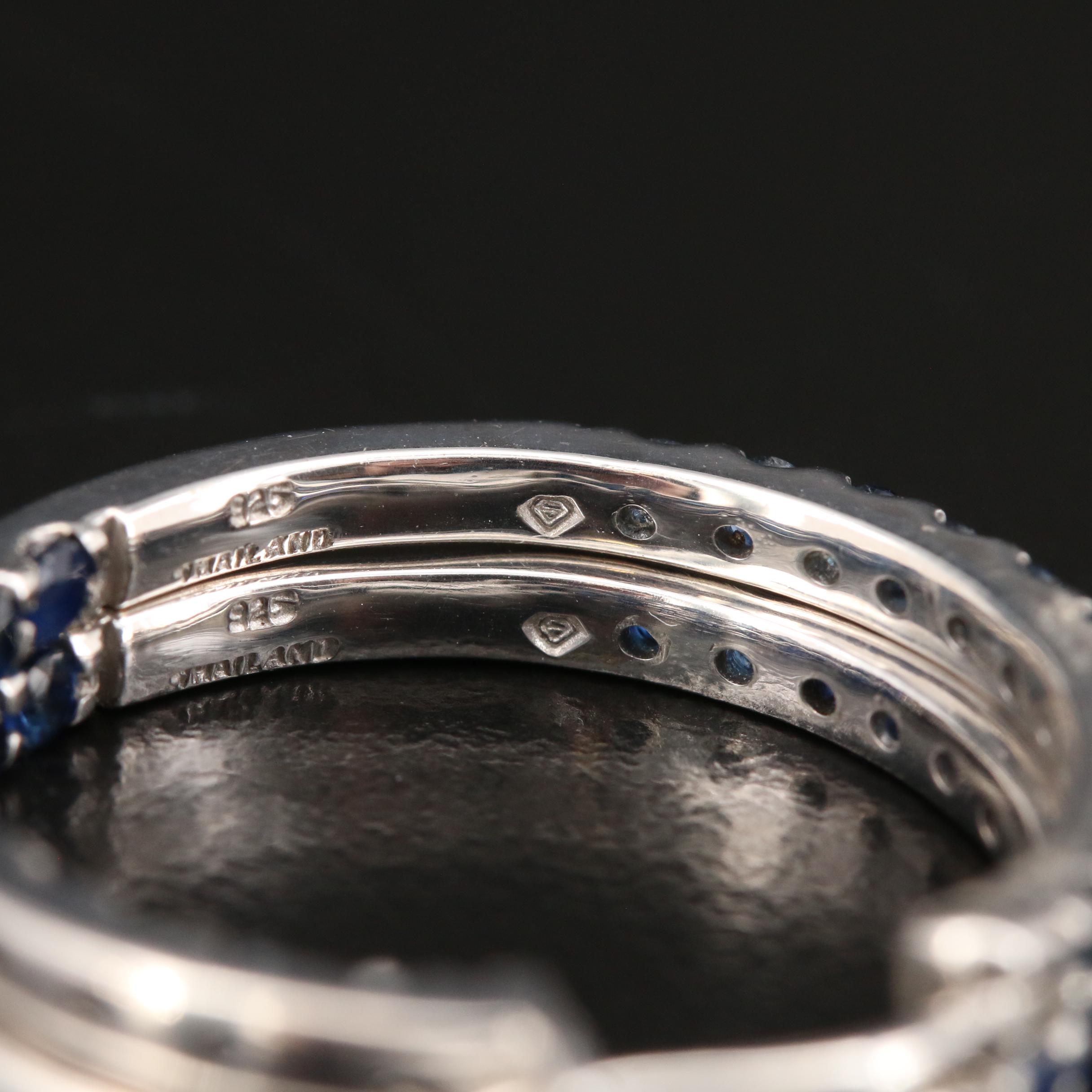 Sterling Silver Inside-Out Hoop Earrings